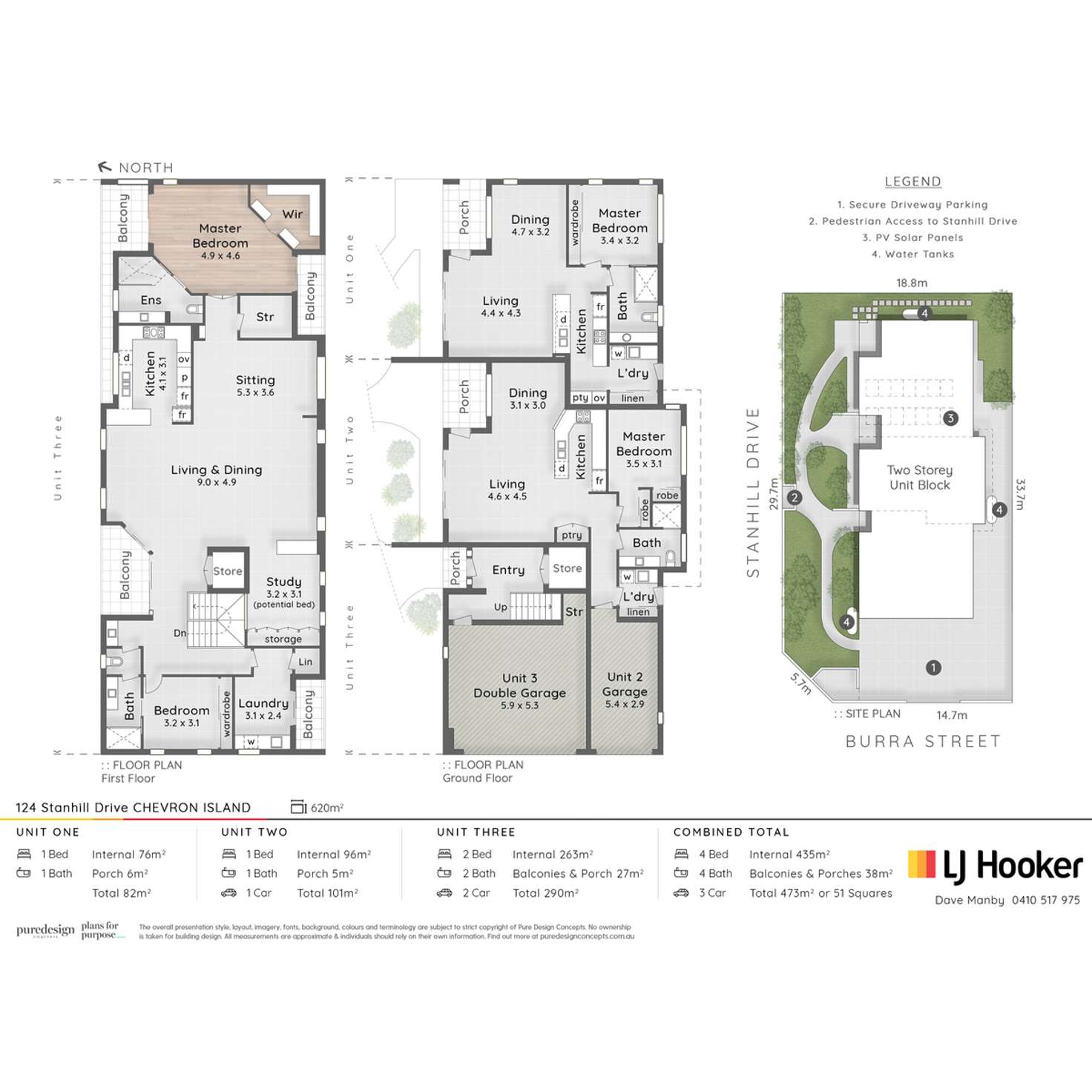 Floorplan of Homely house listing, 124 Stanhill Drive, Surfers Paradise QLD 4217