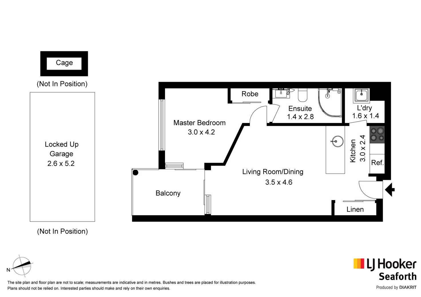 Floorplan of Homely unit listing, 28/8 Koorala Street, Manly Vale NSW 2093