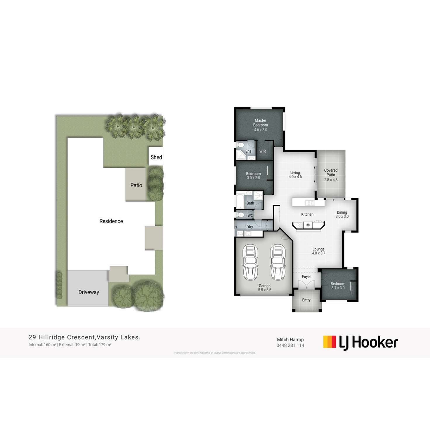 Floorplan of Homely house listing, 29 Hillridge Crescent, Varsity Lakes QLD 4227