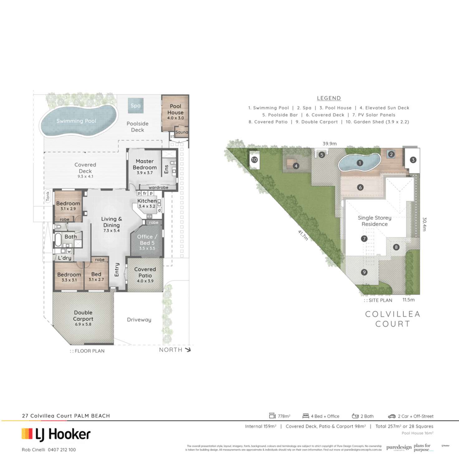 Floorplan of Homely house listing, 27 Colvillea Court, Palm Beach QLD 4221