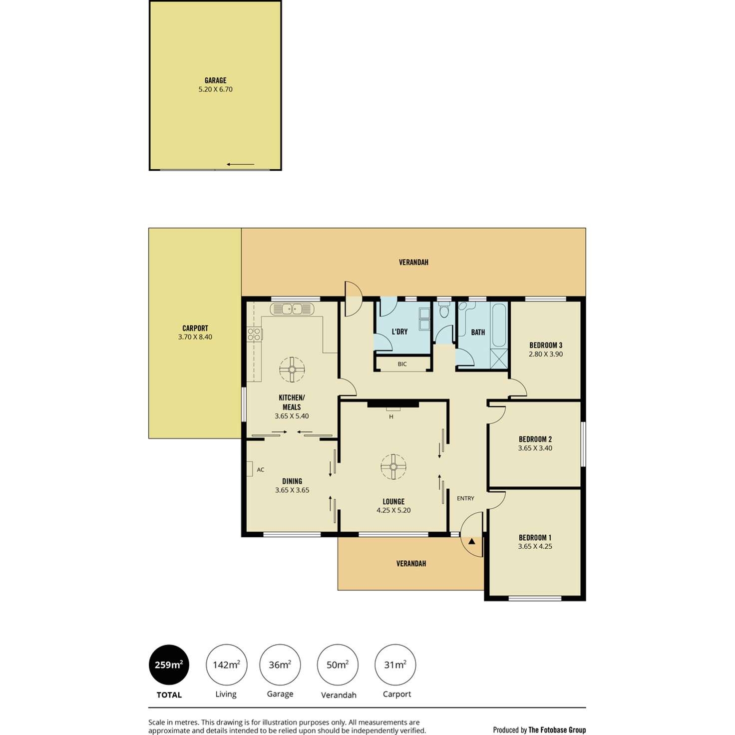 Floorplan of Homely house listing, 355 Gorge Road, Athelstone SA 5076