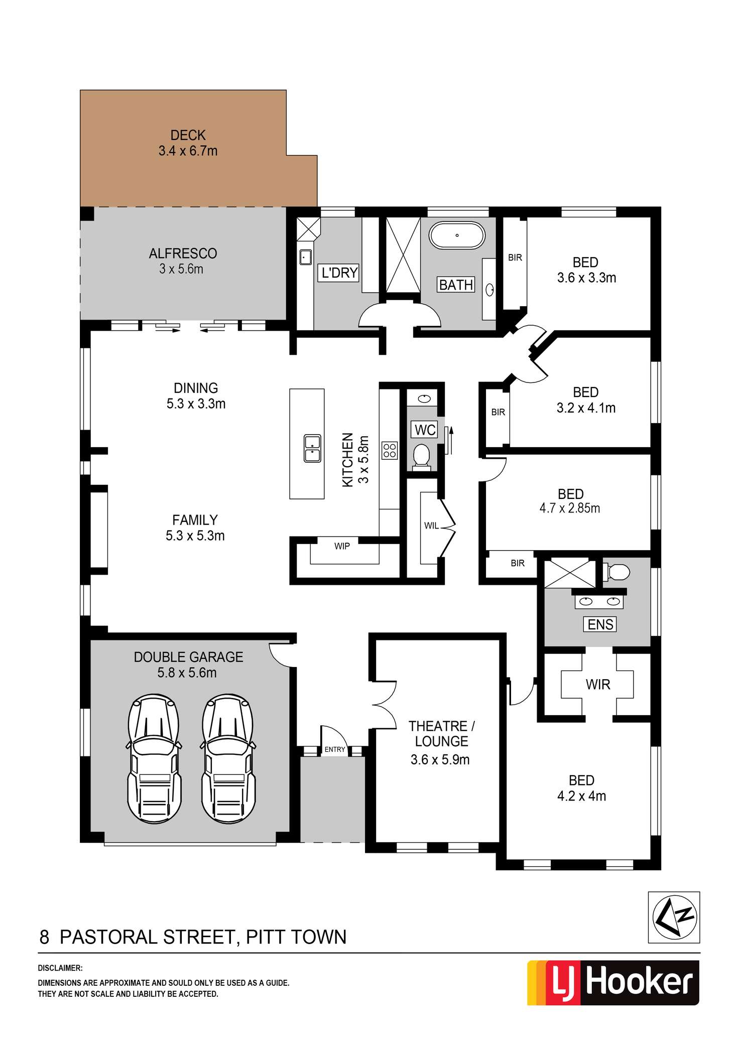 Floorplan of Homely house listing, 8 Pastoral Street, Pitt Town NSW 2756