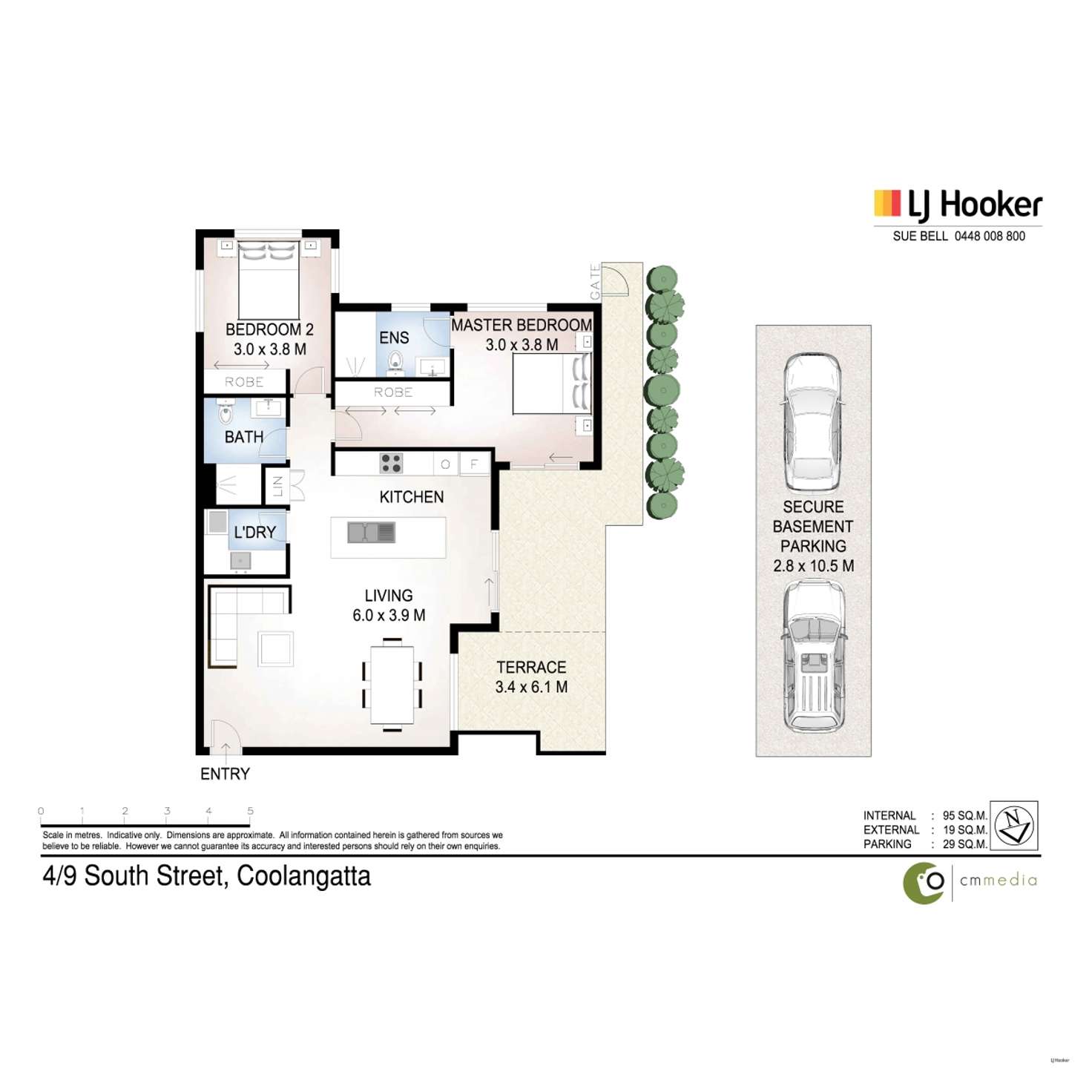 Floorplan of Homely apartment listing, 4/9 South Street, Coolangatta QLD 4225