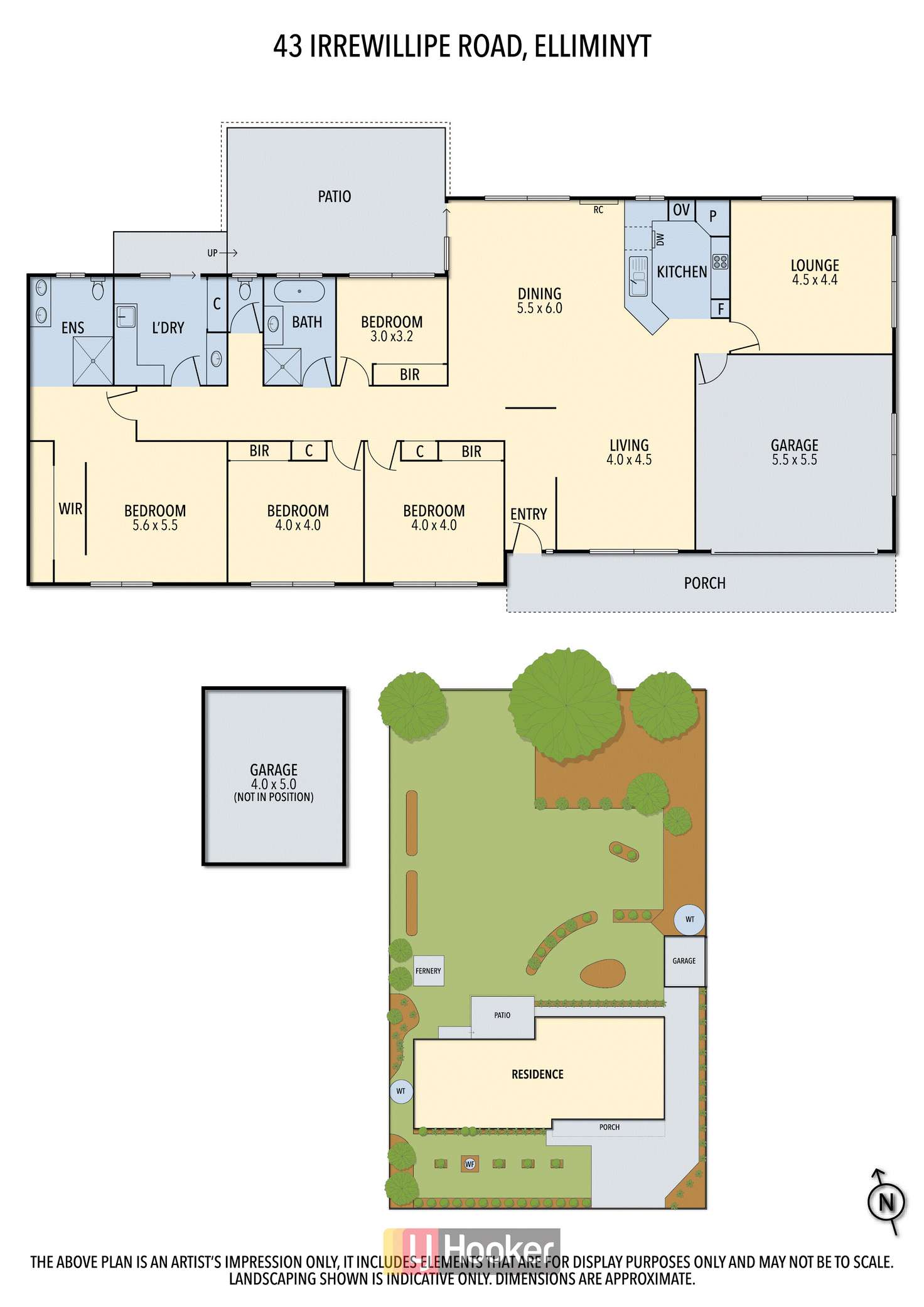 Floorplan of Homely house listing, 43 Irrewillipe Road, Elliminyt VIC 3250