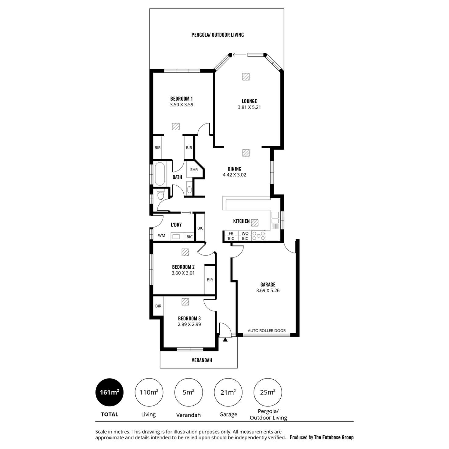 Floorplan of Homely house listing, 14 Hilltop Drive, Oakden SA 5086