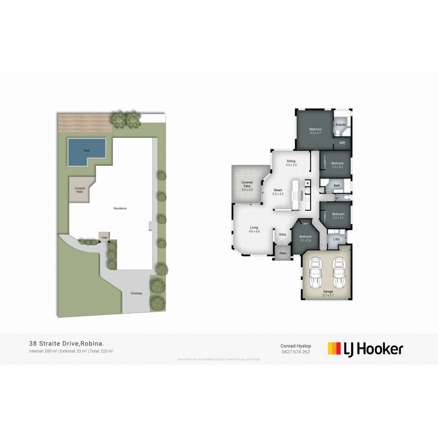 Floorplan of Homely house listing, 38 Straite Drive, Robina QLD 4226