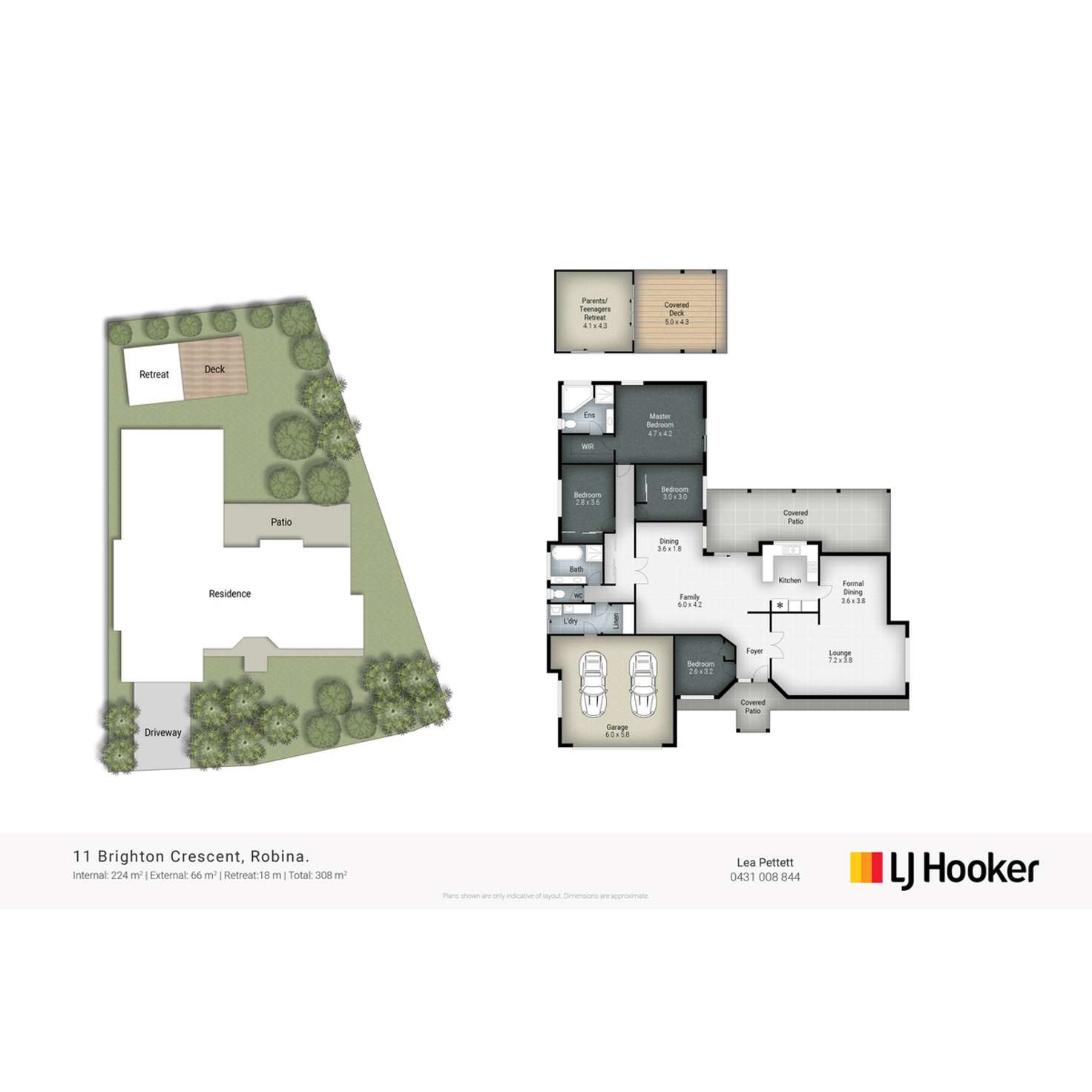 Floorplan of Homely house listing, 11 Brighton Crescent, Robina QLD 4226