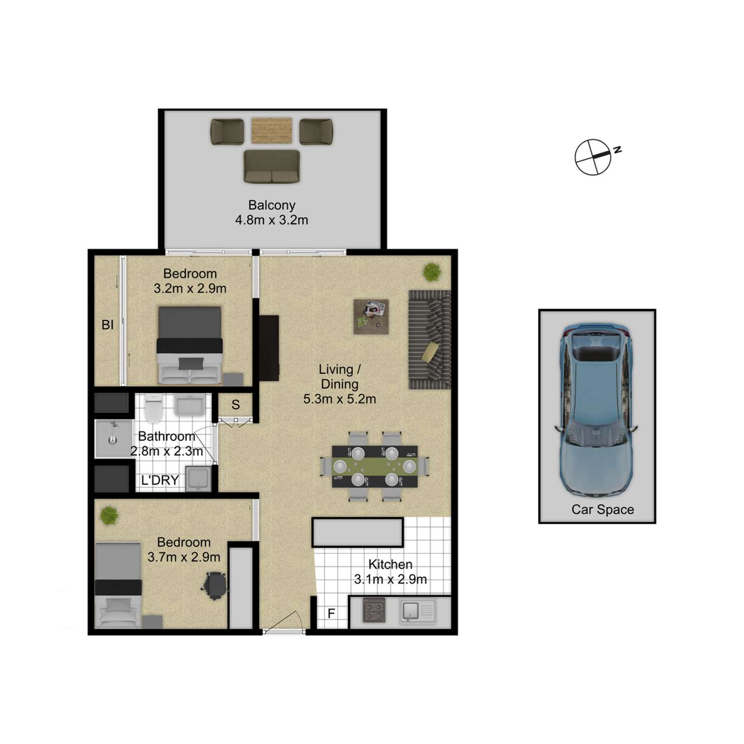 Floorplan of Homely apartment listing, 310/22 Lonsdale Street, Braddon ACT 2612