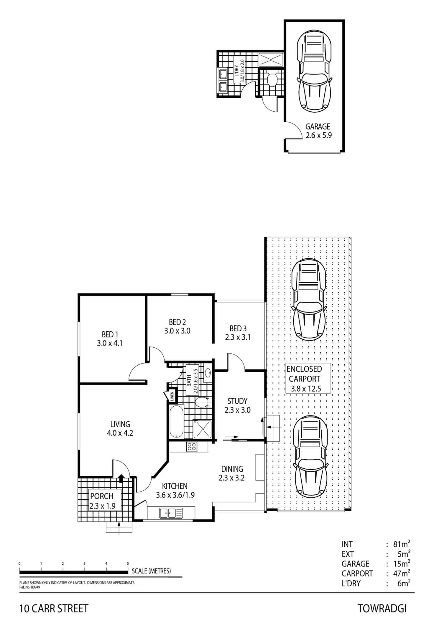 Floorplan of Homely house listing, 10 Carr Street, Towradgi NSW 2518