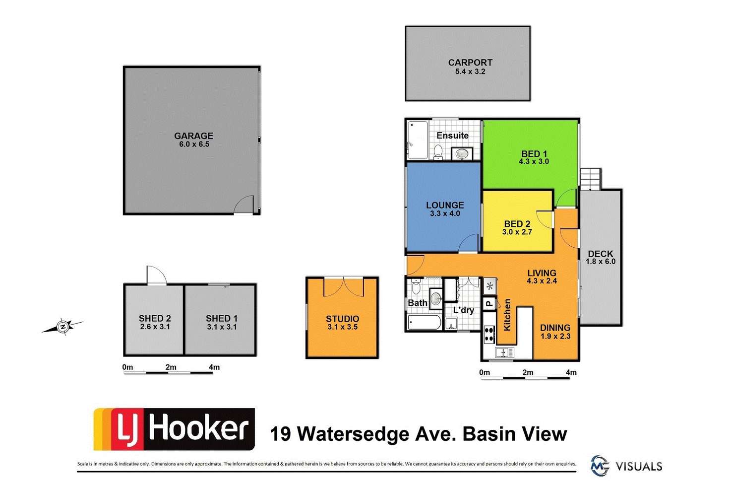 Floorplan of Homely house listing, 19 Watersedge Avenue, Basin View NSW 2540