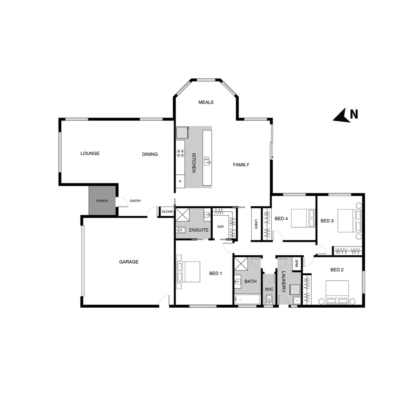 Floorplan of Homely house listing, 7 McHenry Street, Amaroo ACT 2914