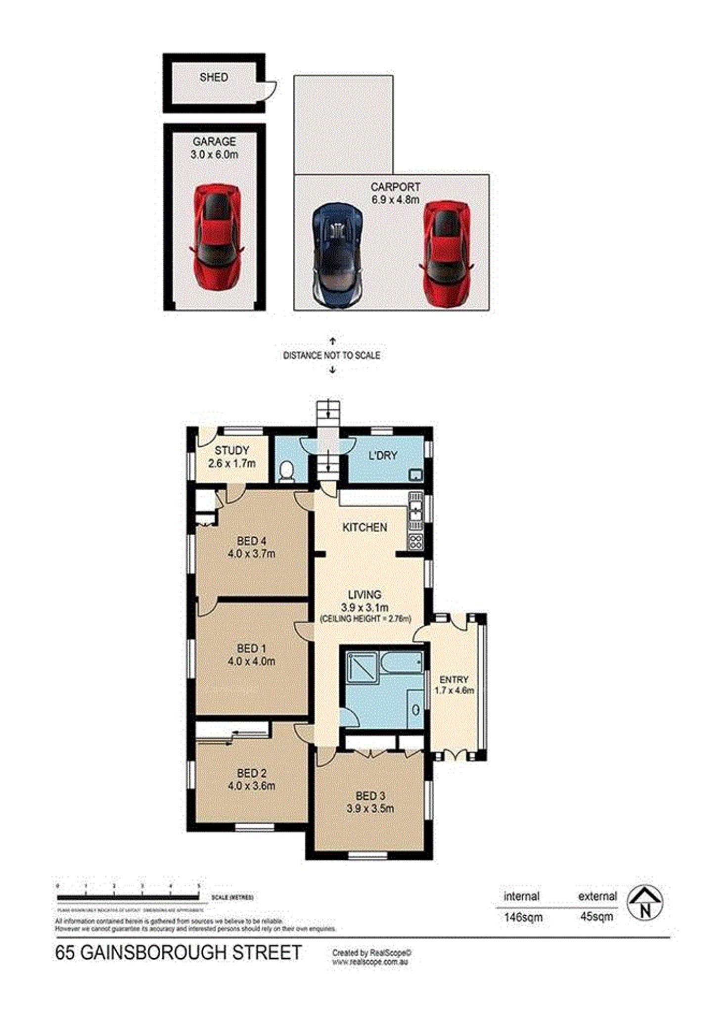 Floorplan of Homely house listing, 65 Gainsborough Street, Moorooka QLD 4105