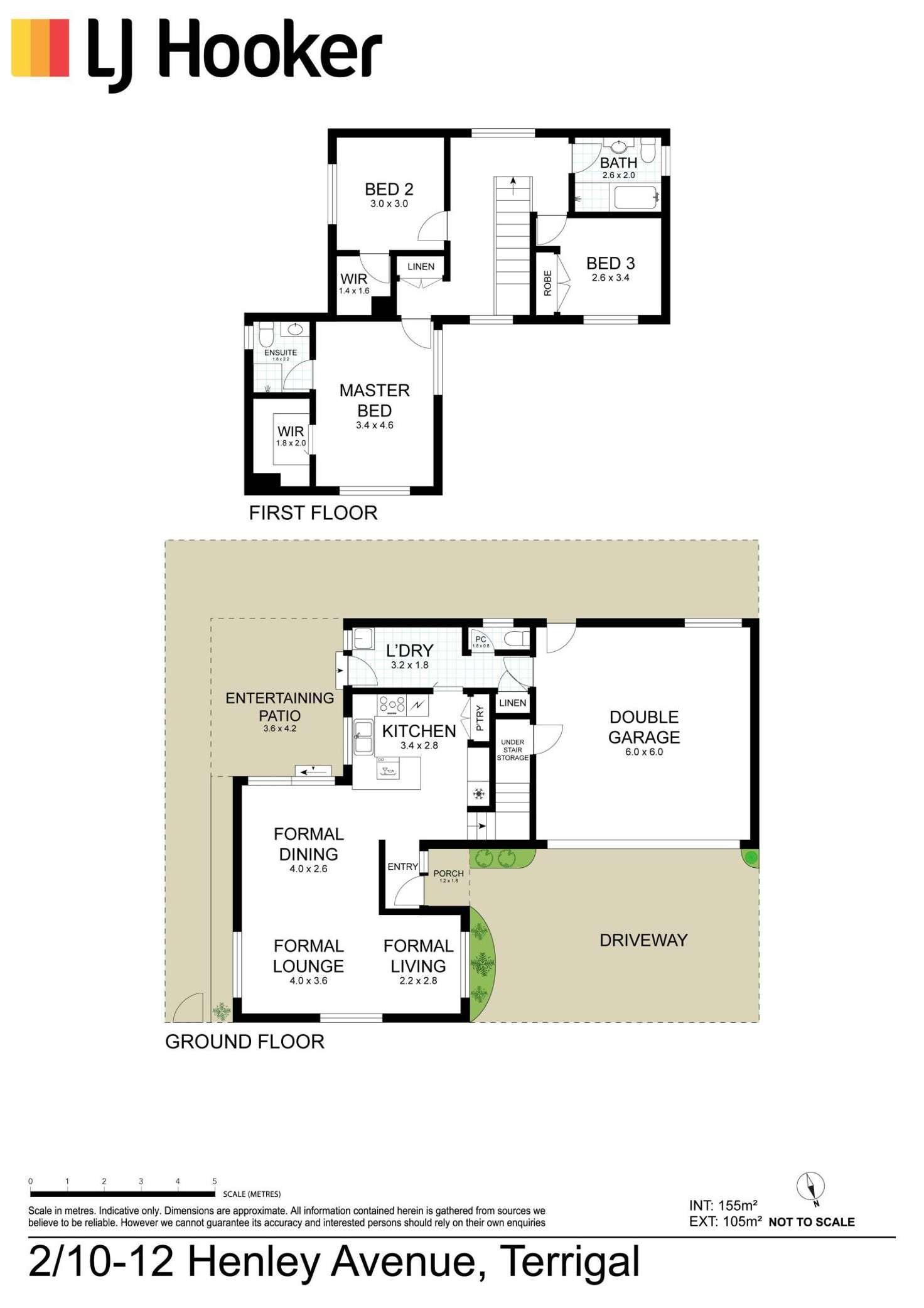 Floorplan of Homely townhouse listing, 2/10 Henley Avenue, Terrigal NSW 2260