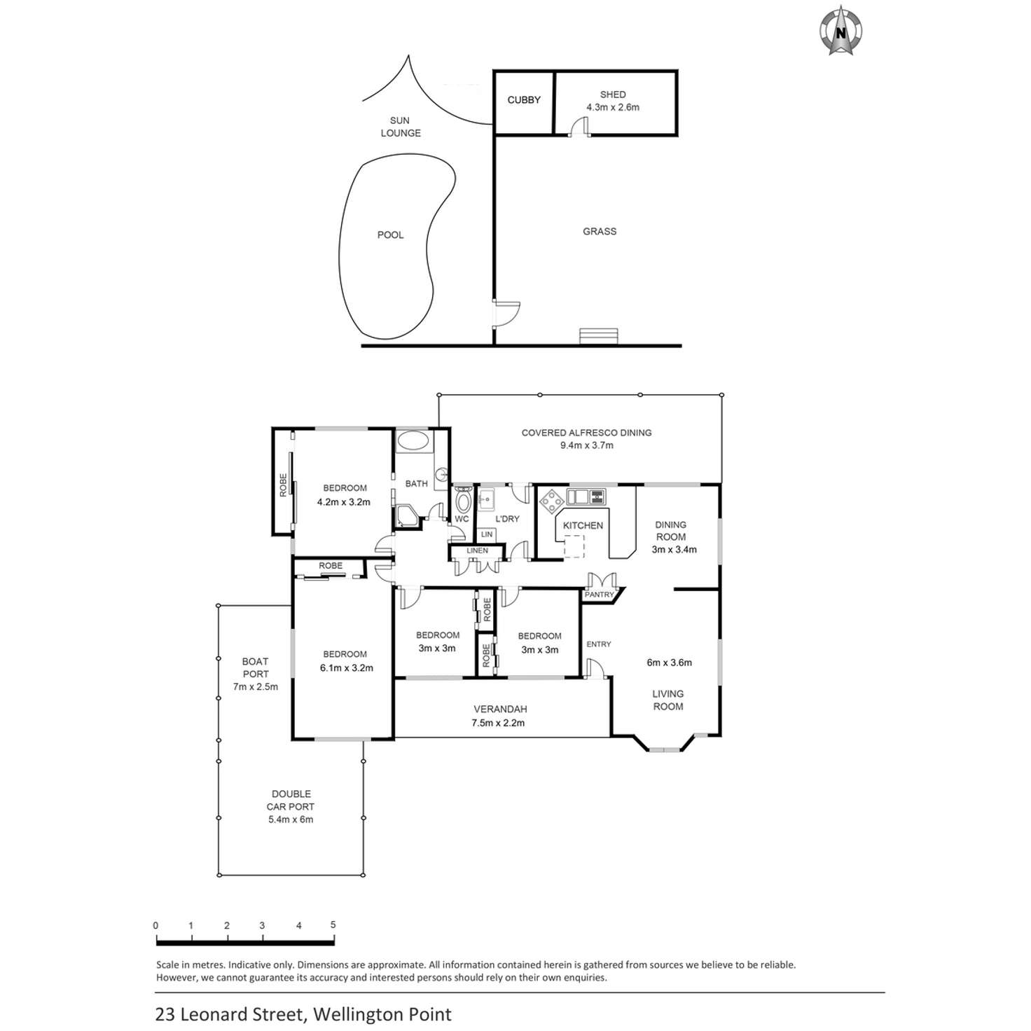 Floorplan of Homely house listing, 23 Leonard Street, Wellington Point QLD 4160