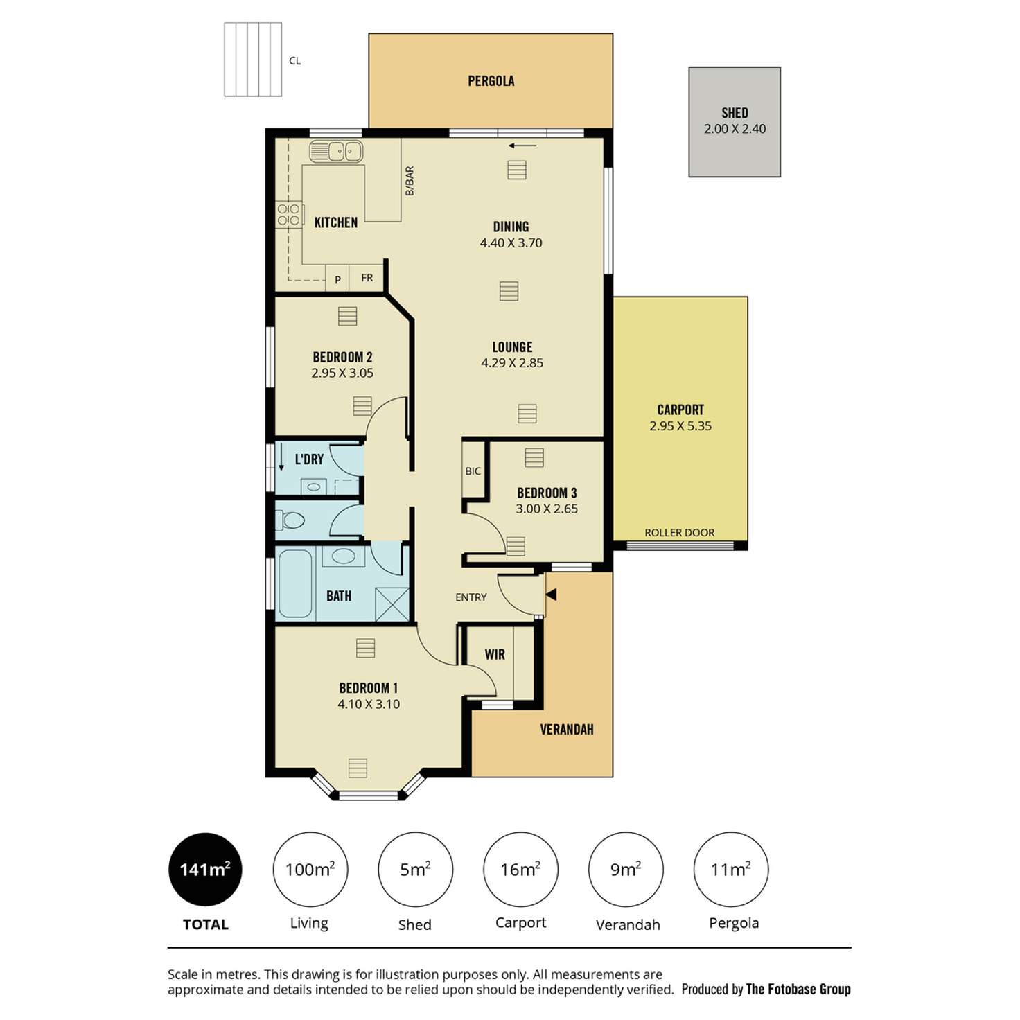 Floorplan of Homely house listing, 34 Raunsley Circuit, Greenwith SA 5125