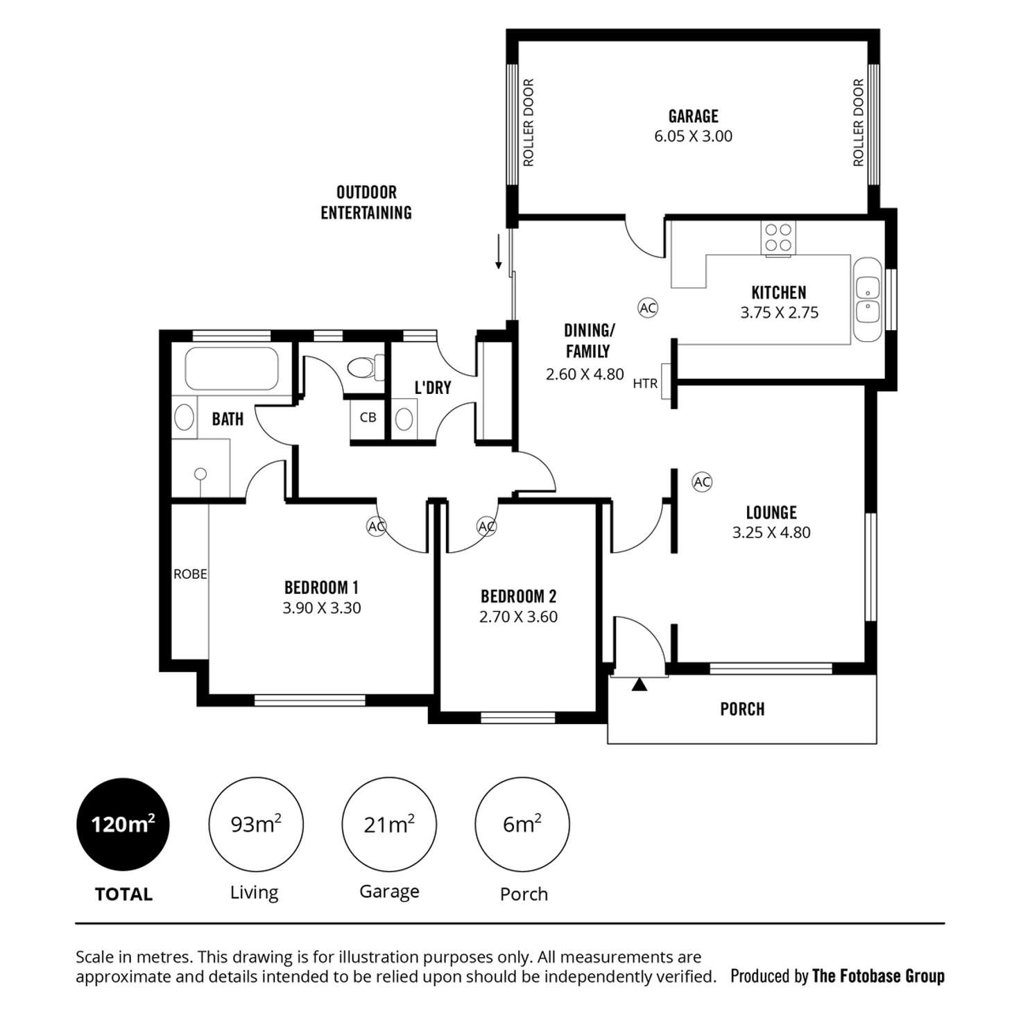 Floorplan of Homely house listing, 2/21 Hampton Court, Wynn Vale SA 5127
