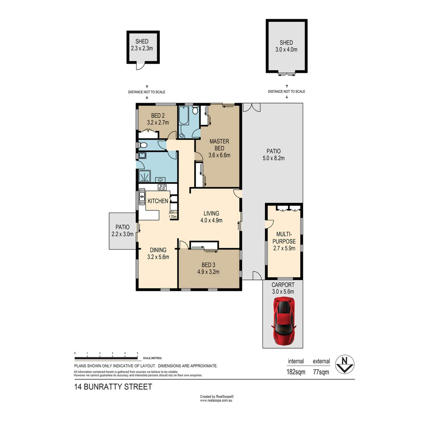 Floorplan of Homely house listing, 14 Bunratty Street, The Gap QLD 4061