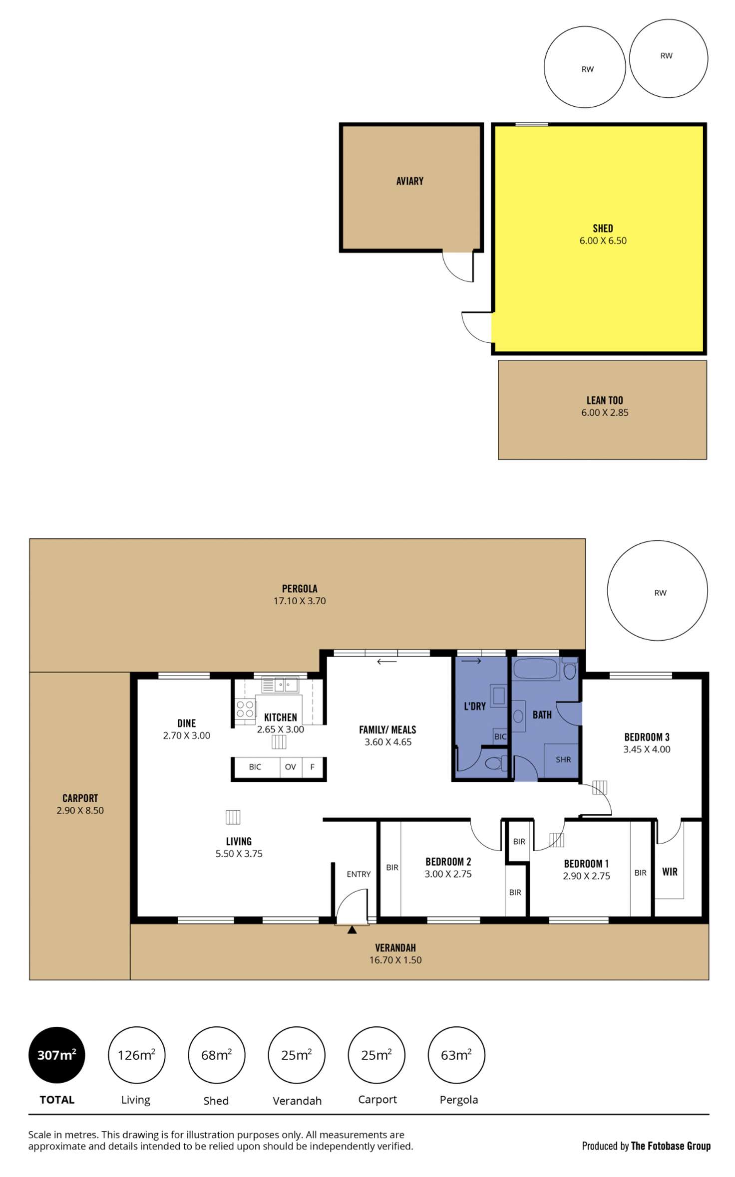 Floorplan of Homely house listing, 7 Sutton Court, Meadows SA 5201