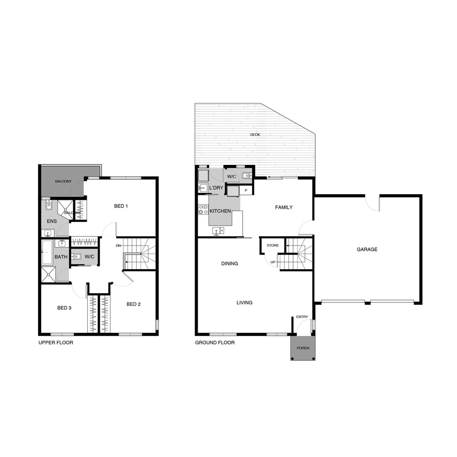 Floorplan of Homely townhouse listing, 8/50 Marungul Avenue, Ngunnawal ACT 2913