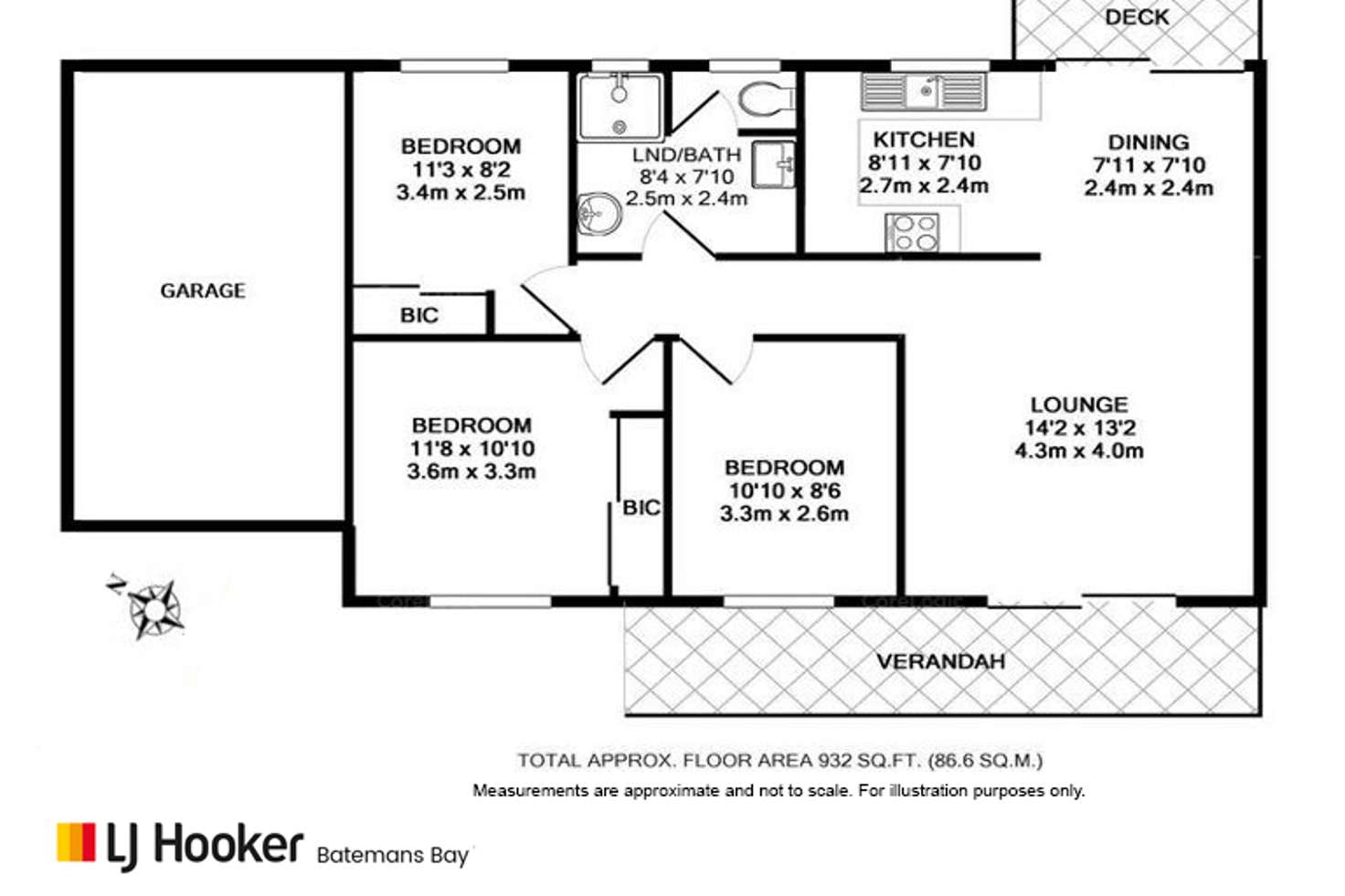 Floorplan of Homely unit listing, 8/12 Old Princes Highway, Batemans Bay NSW 2536