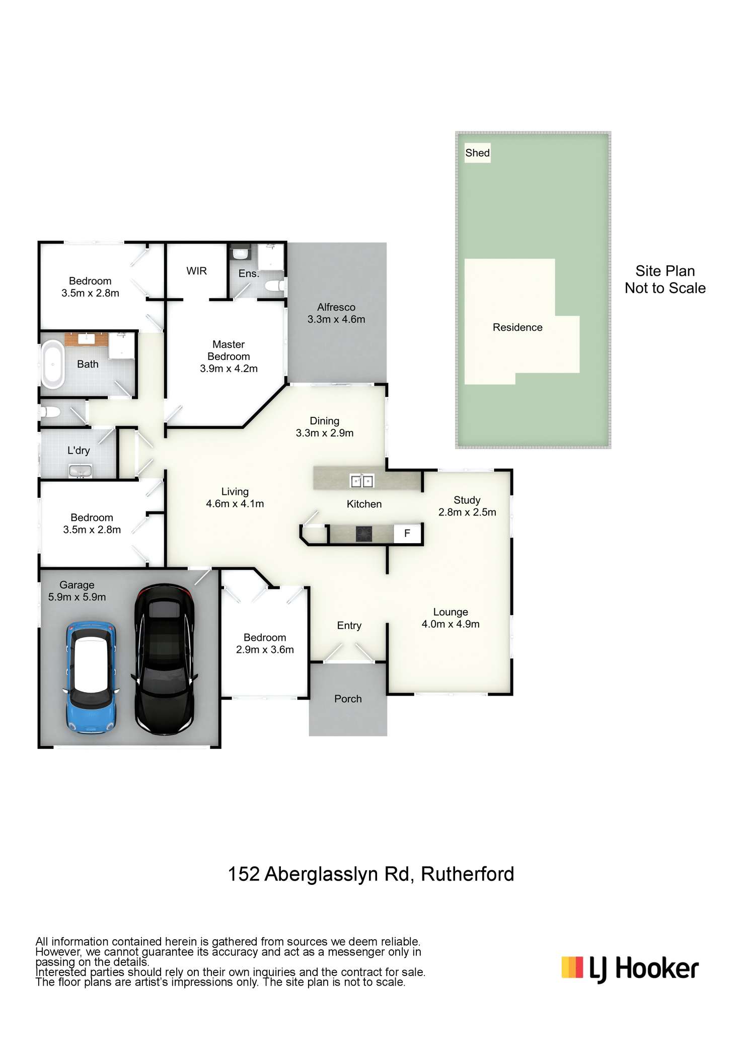 Floorplan of Homely house listing, 152 Aberglasslyn Road, Rutherford NSW 2320