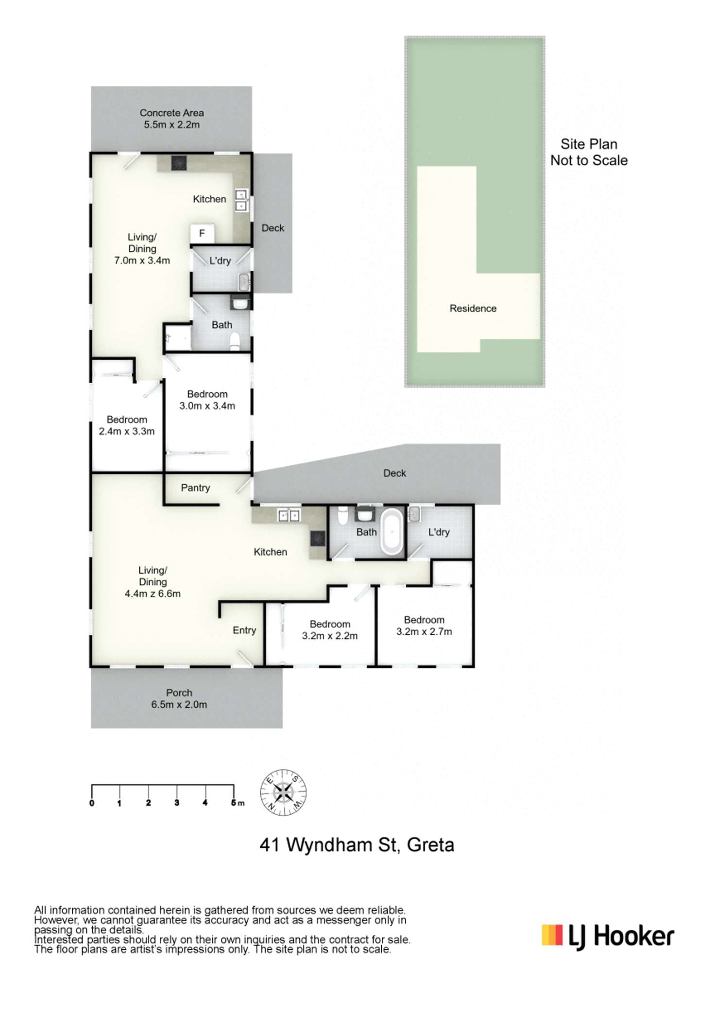 Floorplan of Homely blockOfUnits listing, 41 Wyndham Street, Greta NSW 2334