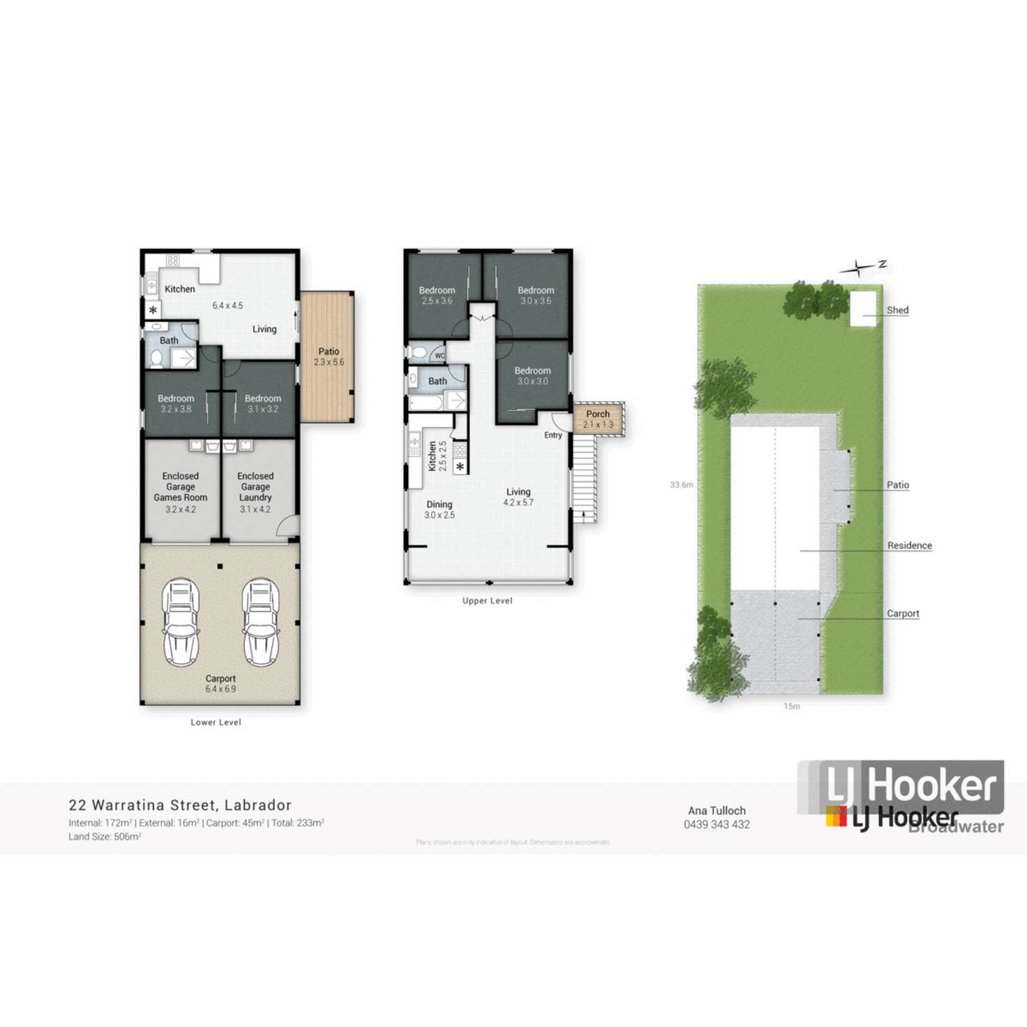 Floorplan of Homely house listing, 22 Warratina Street, Labrador QLD 4215