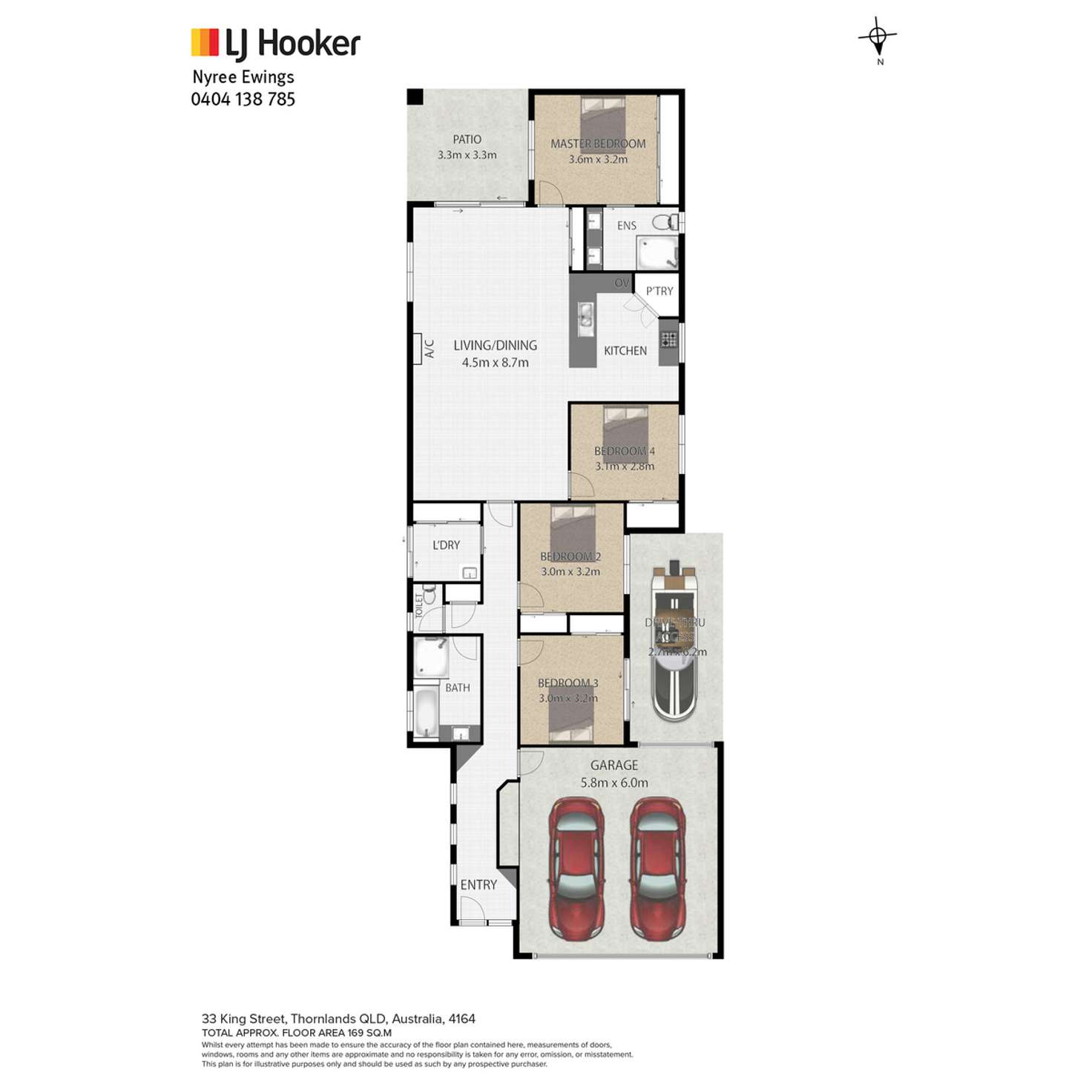 Floorplan of Homely house listing, 33 King Street, Thornlands QLD 4164