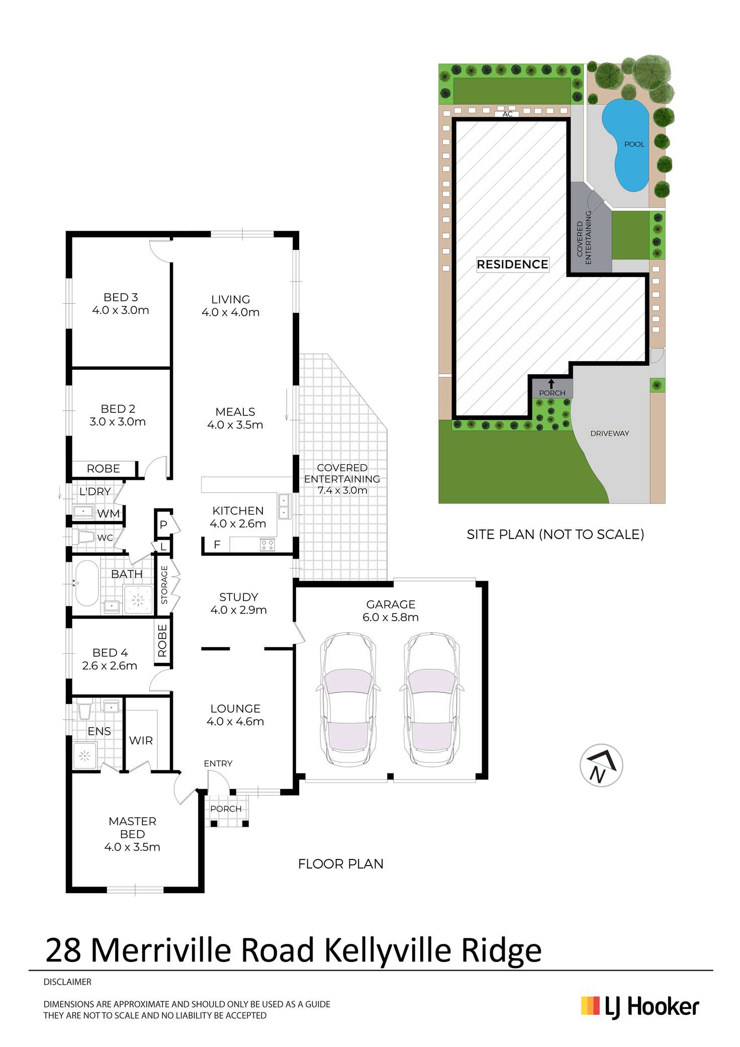 Floorplan of Homely house listing, 28 Merriville Road, Kellyville Ridge NSW 2155