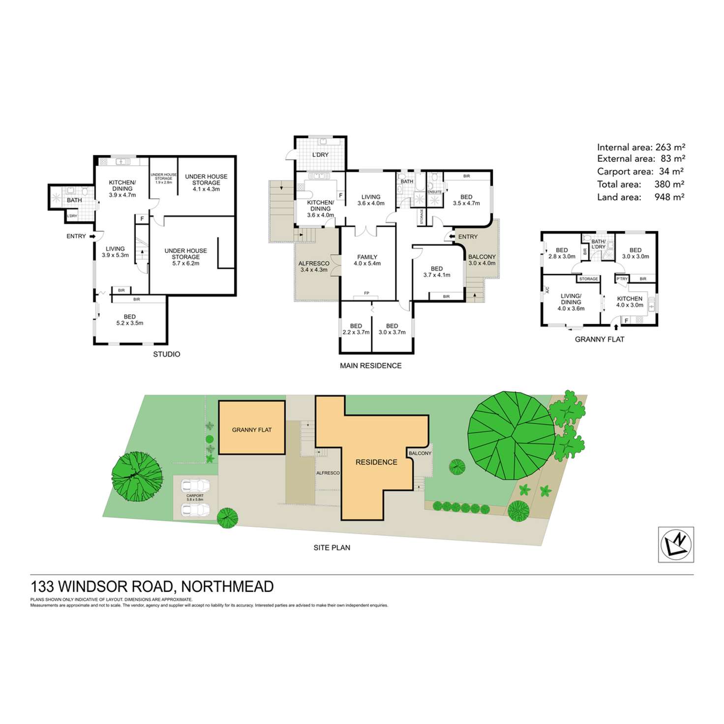 Floorplan of Homely house listing, 133 Windsor Road, Northmead NSW 2152