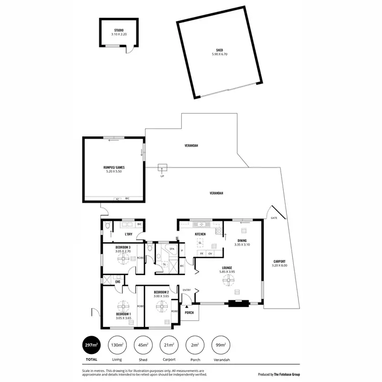 Floorplan of Homely house listing, 26 Highfield Drive, Tea Tree Gully SA 5091