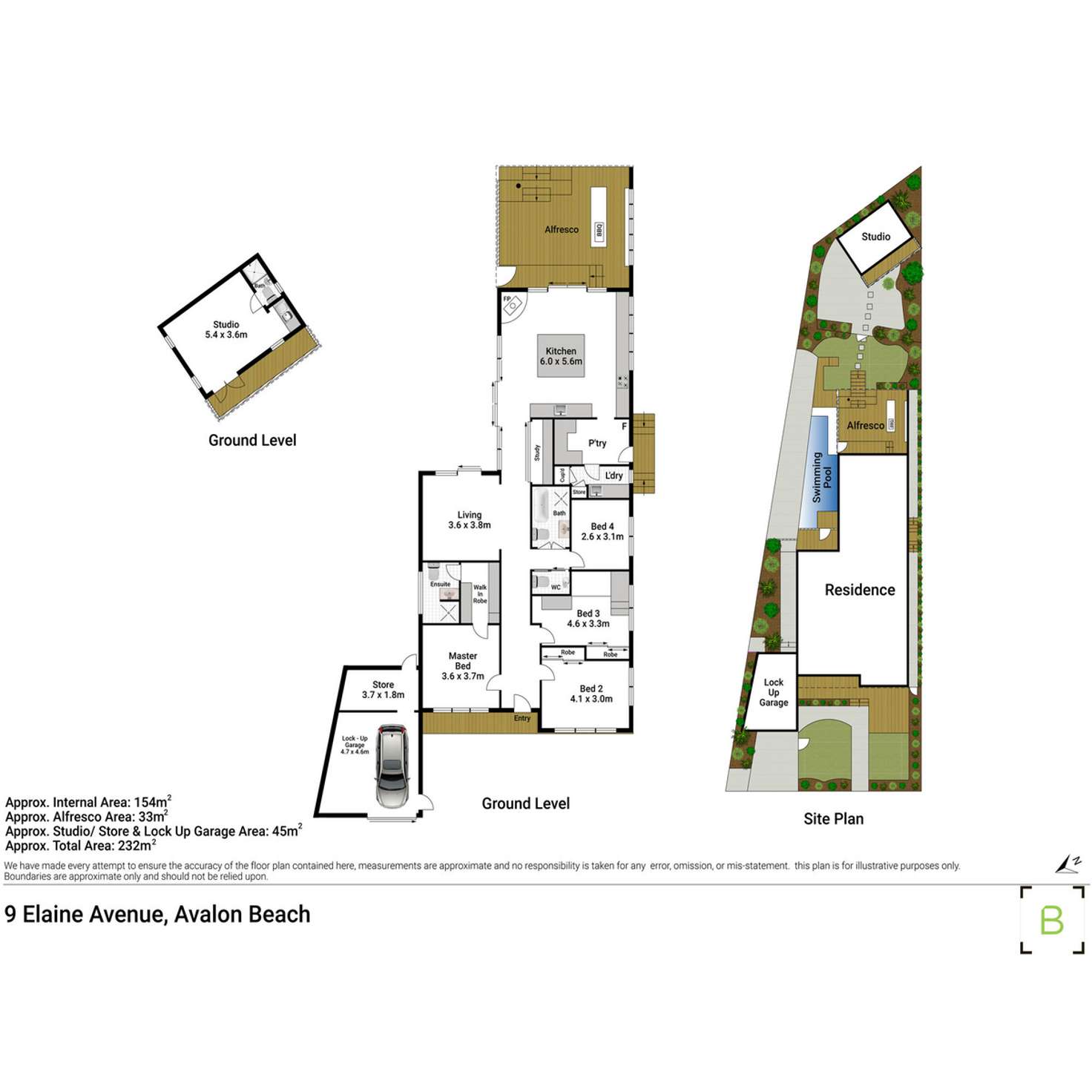 Floorplan of Homely house listing, 9 Elaine Avenue, Avalon Beach NSW 2107