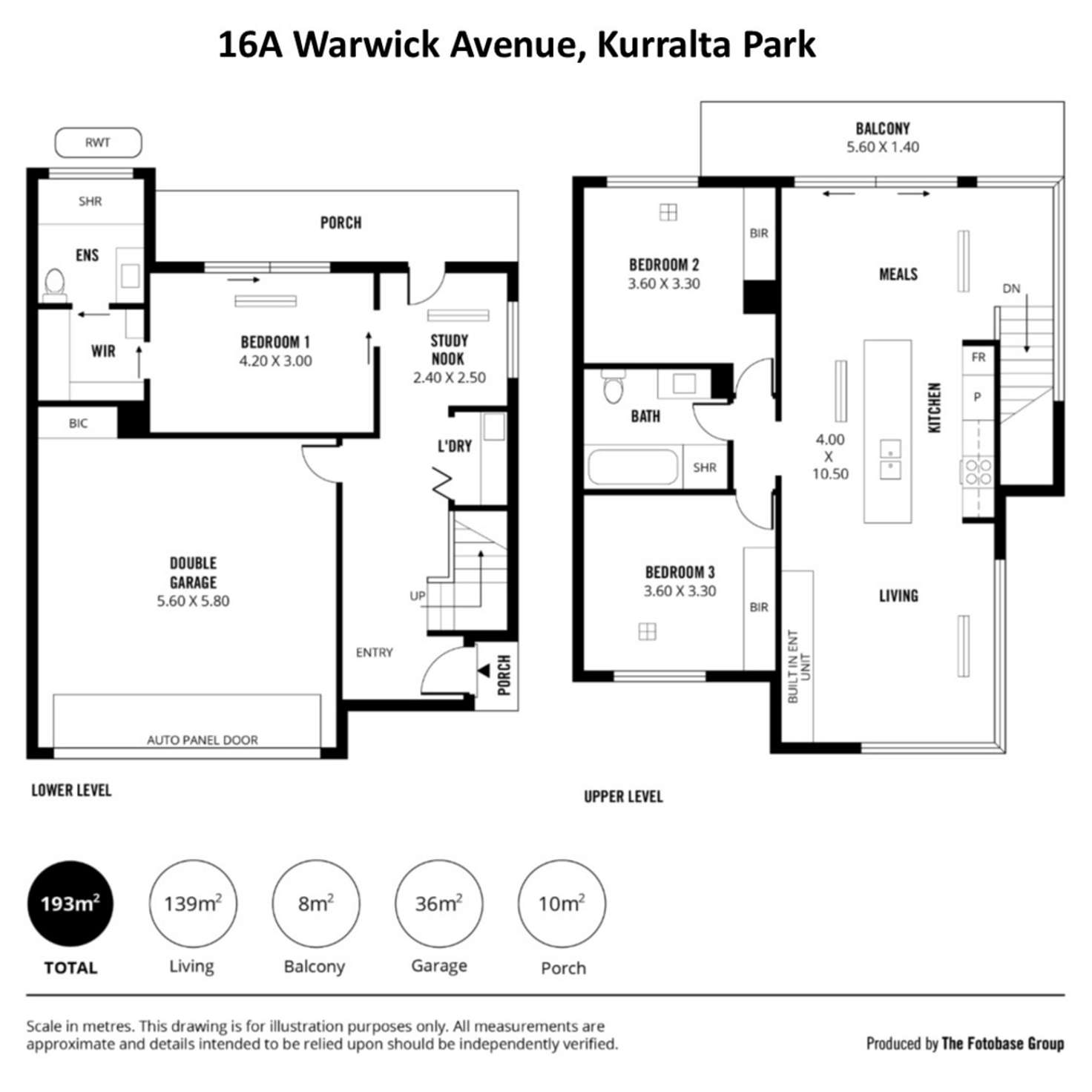 Floorplan of Homely house listing, 16A Warwick Street, Kurralta Park SA 5037