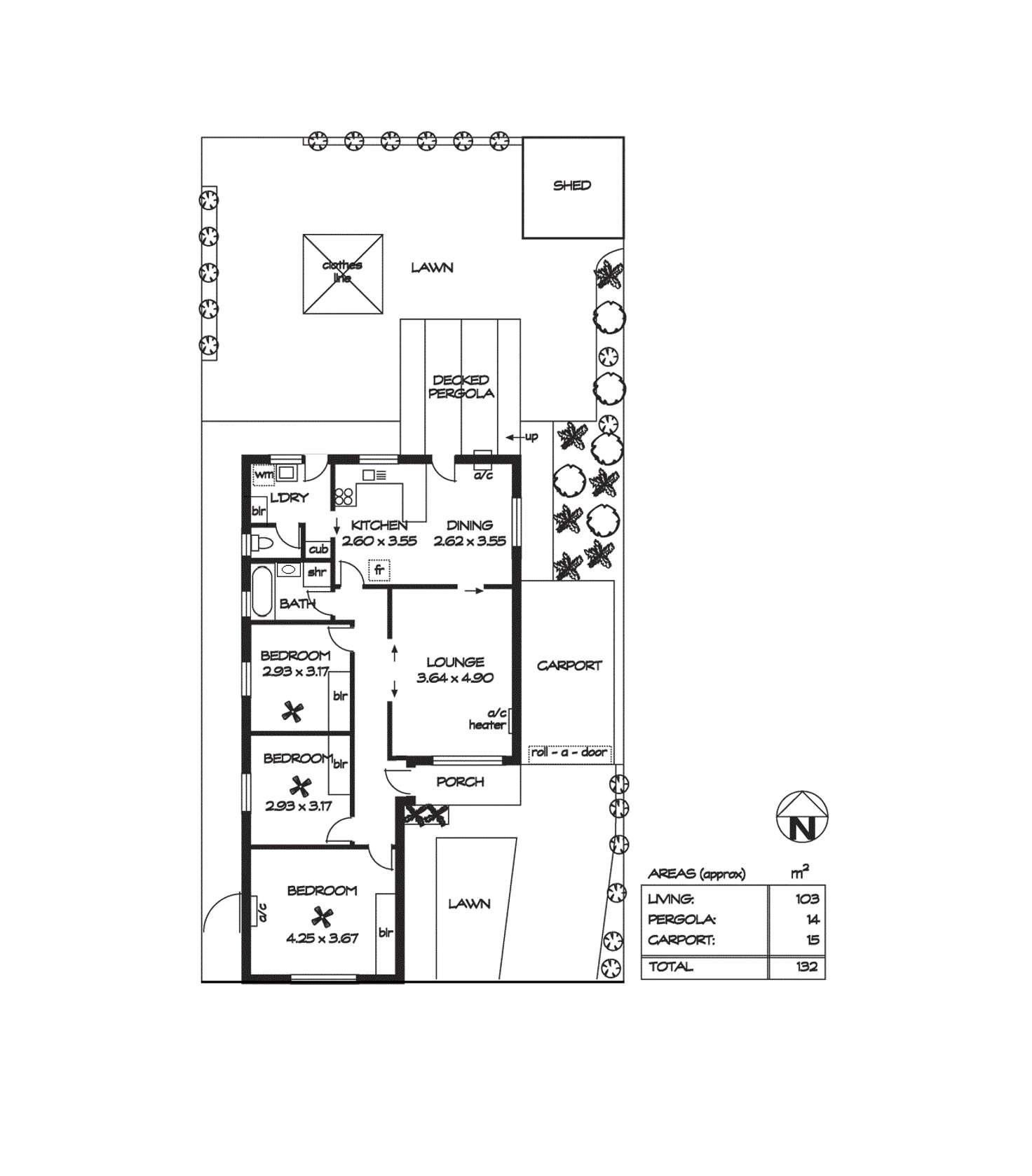 Floorplan of Homely house listing, 42 Ansell Street, Semaphore SA 5019