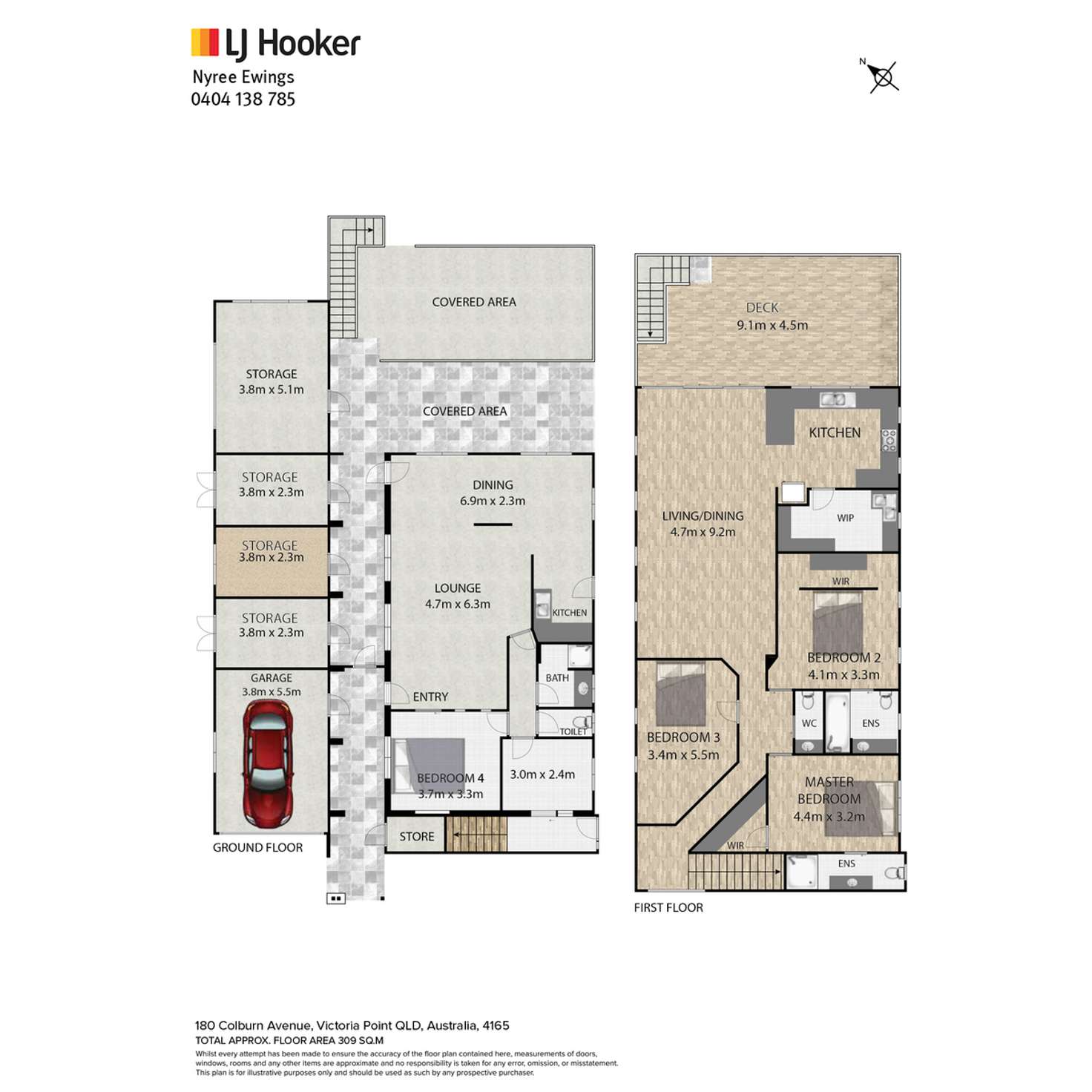Floorplan of Homely house listing, 180 Colburn Avenue, Victoria Point QLD 4165