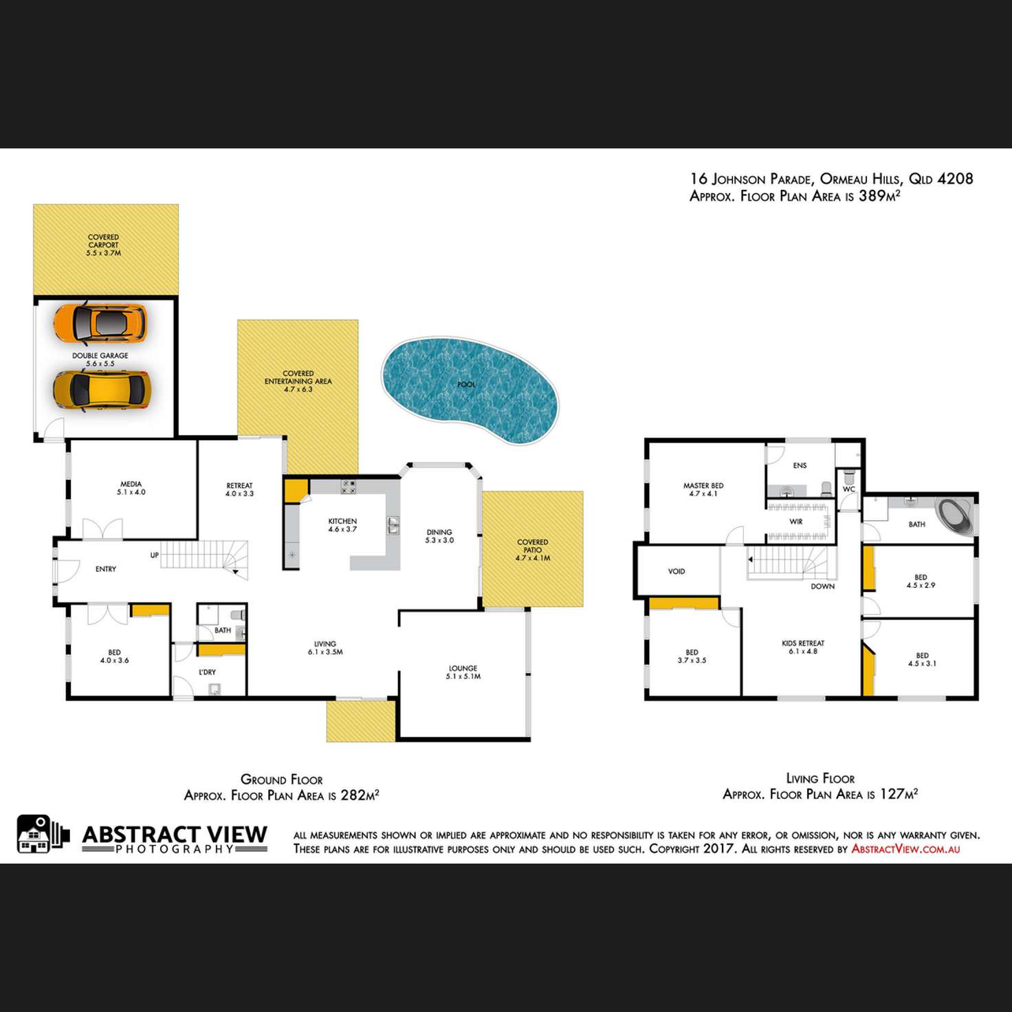Floorplan of Homely house listing, 16 Johnson Parade, Ormeau Hills QLD 4208