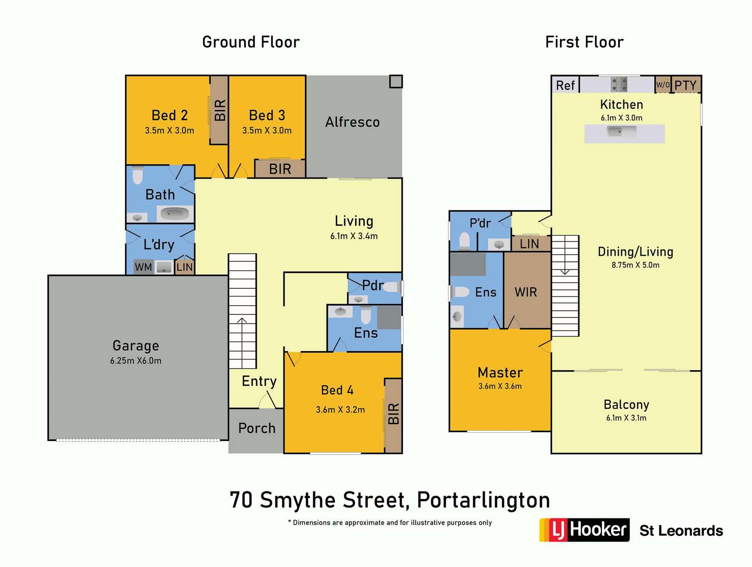 Floorplan of Homely house listing, 70 Smythe Street, Portarlington VIC 3223