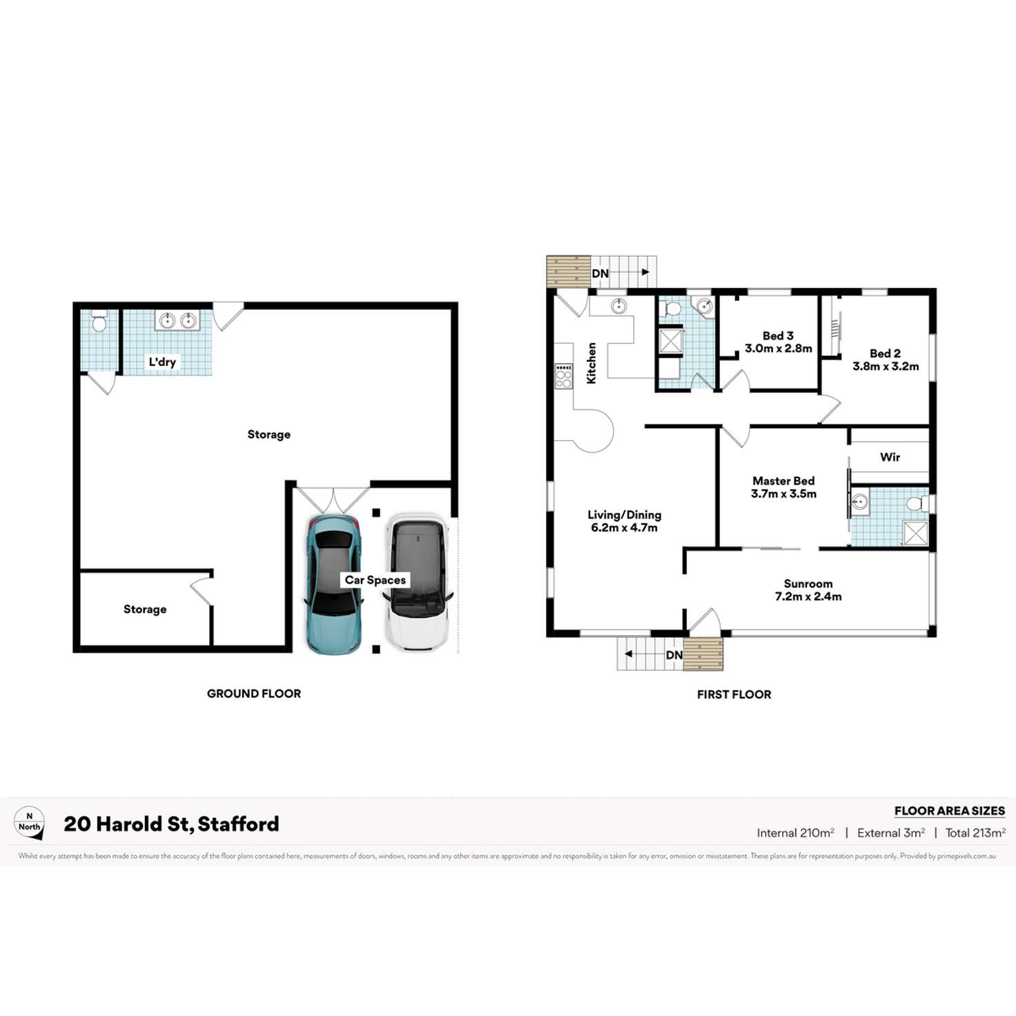 Floorplan of Homely house listing, 20 Harold Street, Stafford QLD 4053