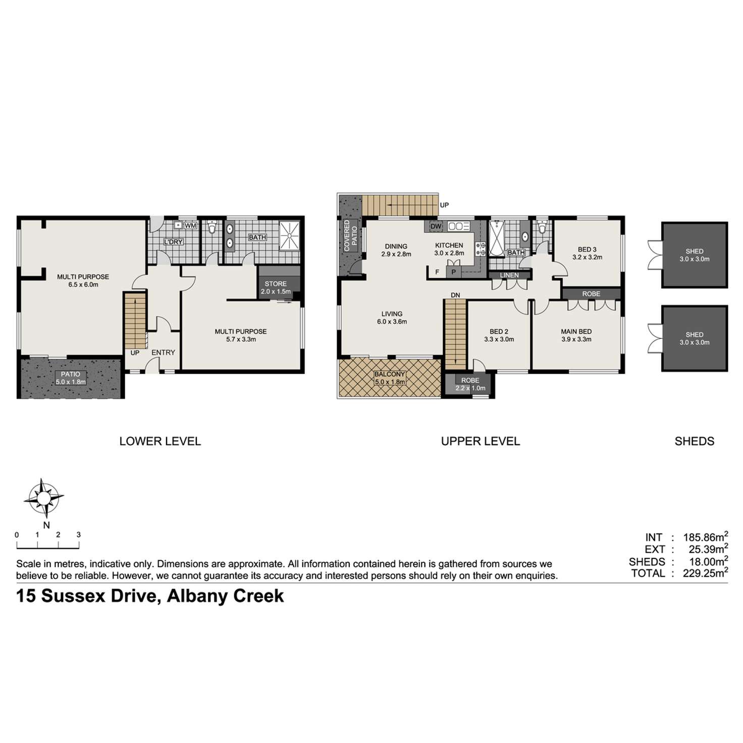 Floorplan of Homely house listing, 15 Sussex Drive, Albany Creek QLD 4035
