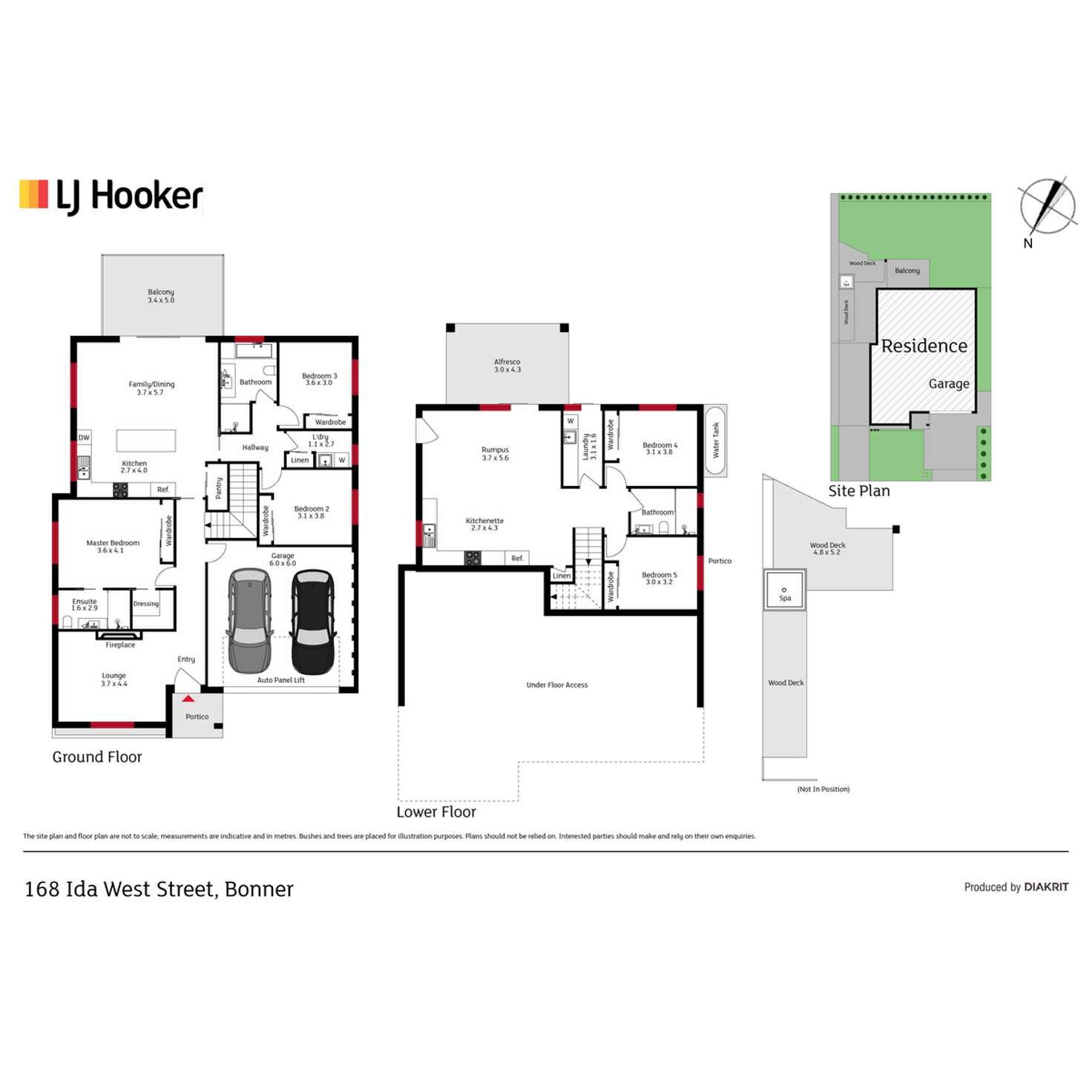 Floorplan of Homely house listing, 168 Ida West Street, Bonner ACT 2914