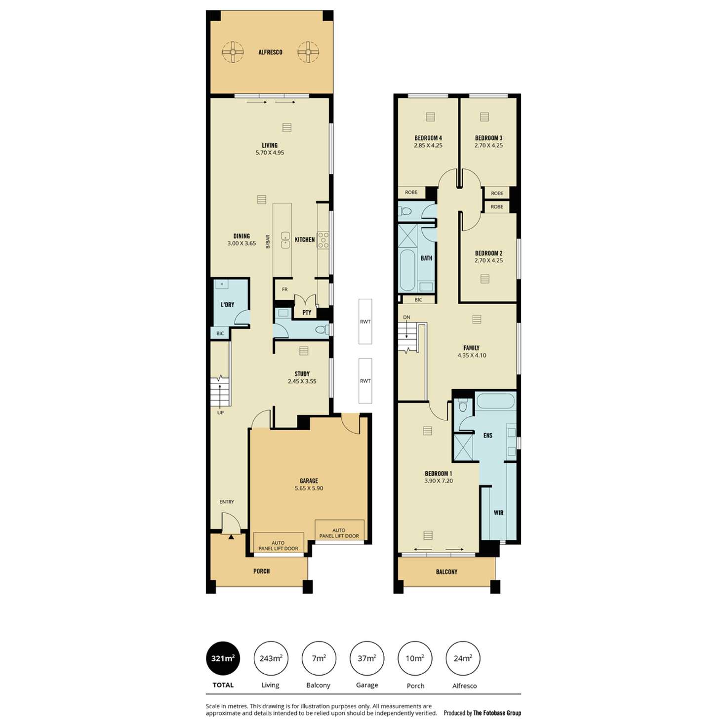 Floorplan of Homely house listing, 19A McEwin Street, Renown Park SA 5008