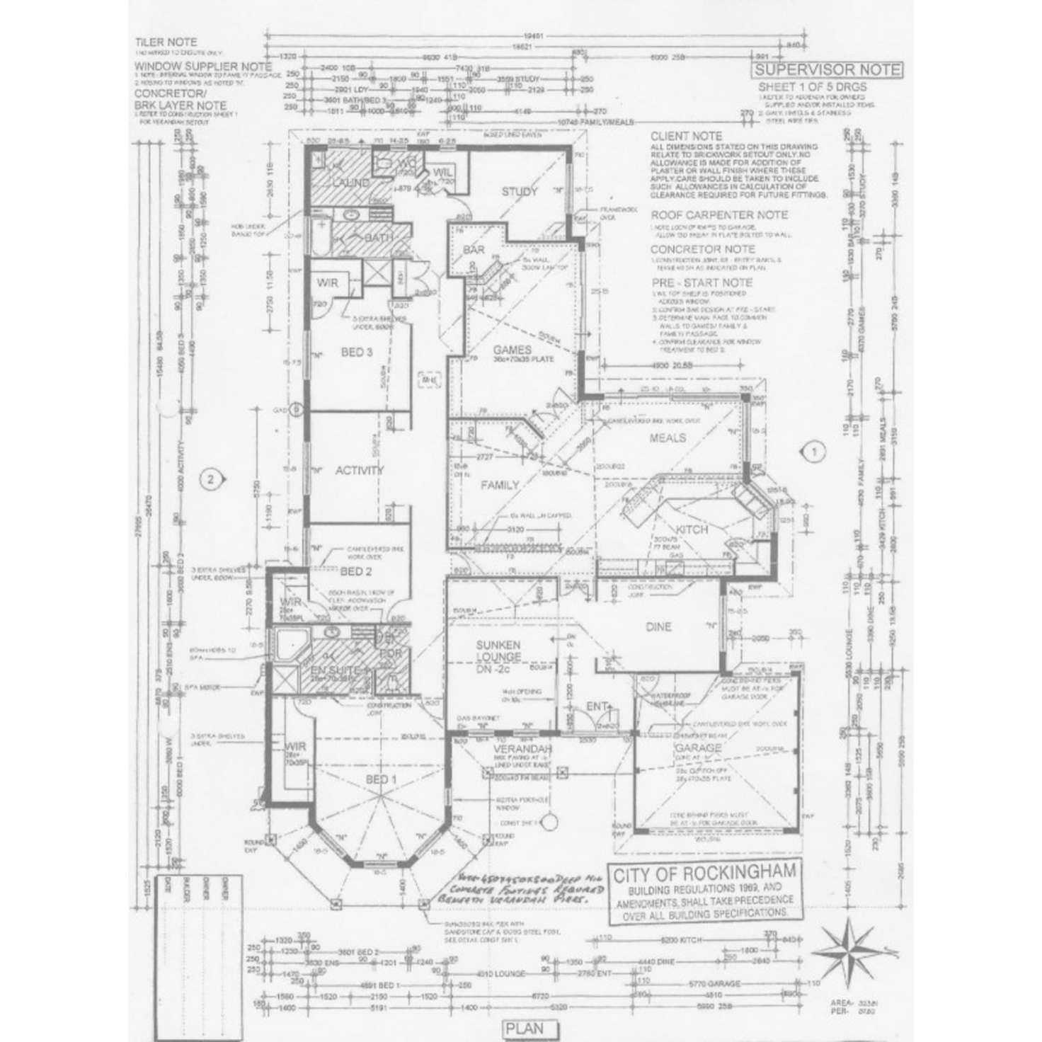 Floorplan of Homely house listing, 186 Fendam Street, Warnbro WA 6169