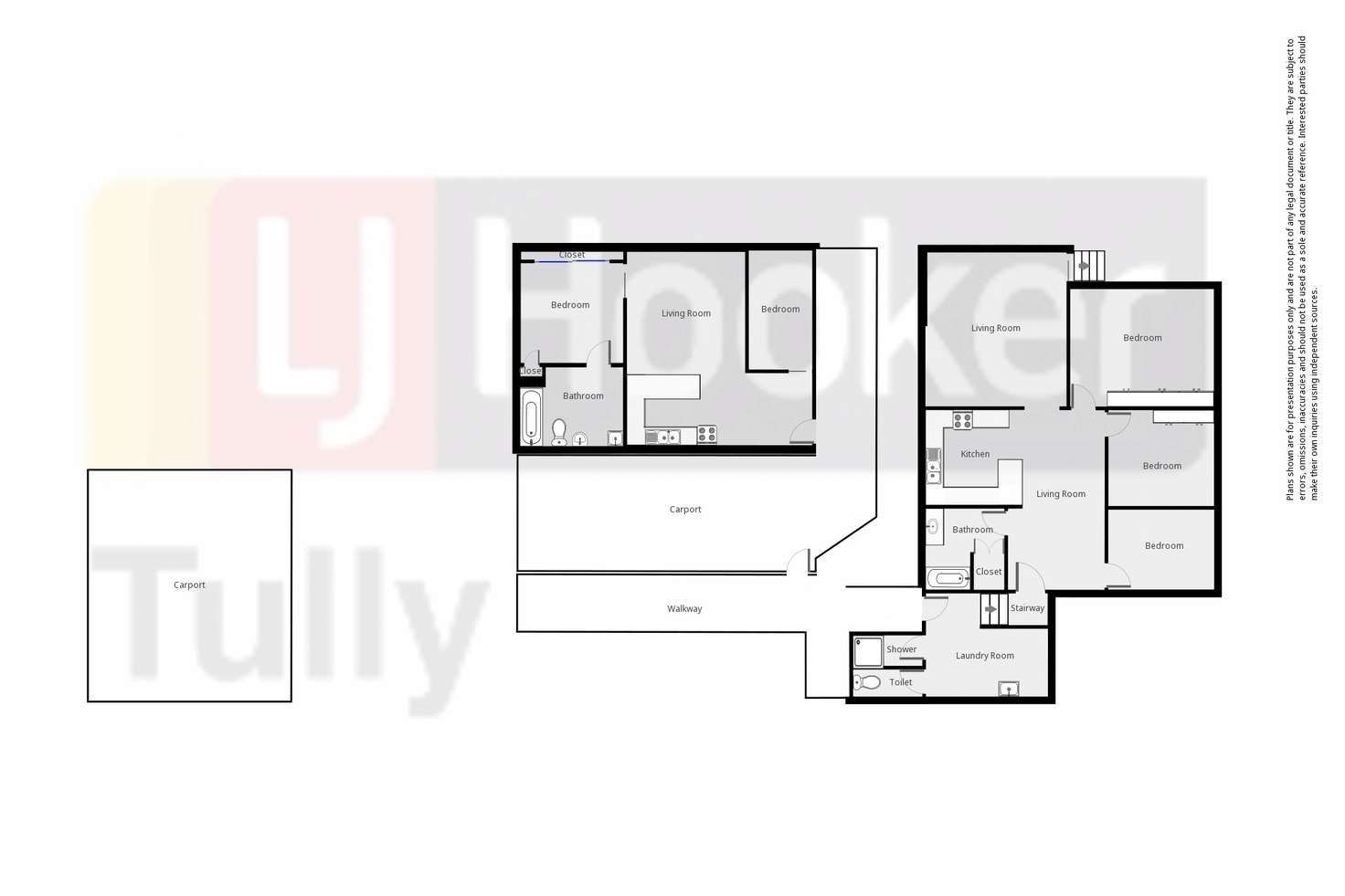 Floorplan of Homely house listing, 9 Alba Street, Webb QLD 4860