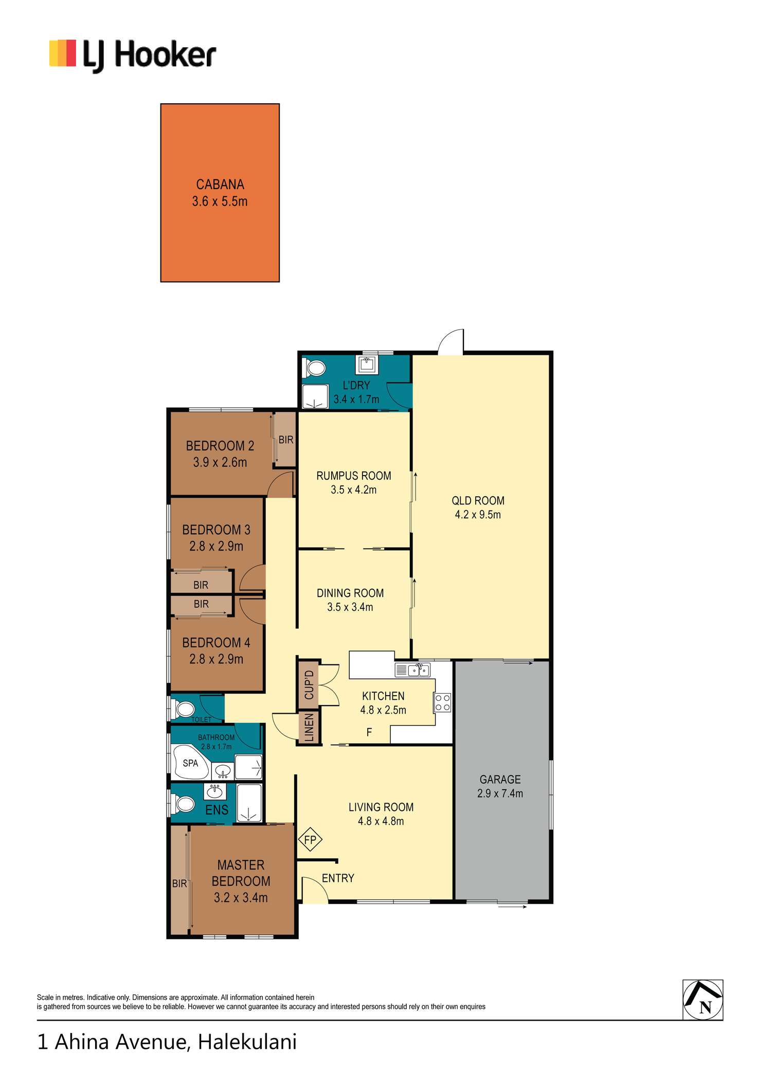Floorplan of Homely house listing, 1 Ahina Avenue, Halekulani NSW 2262
