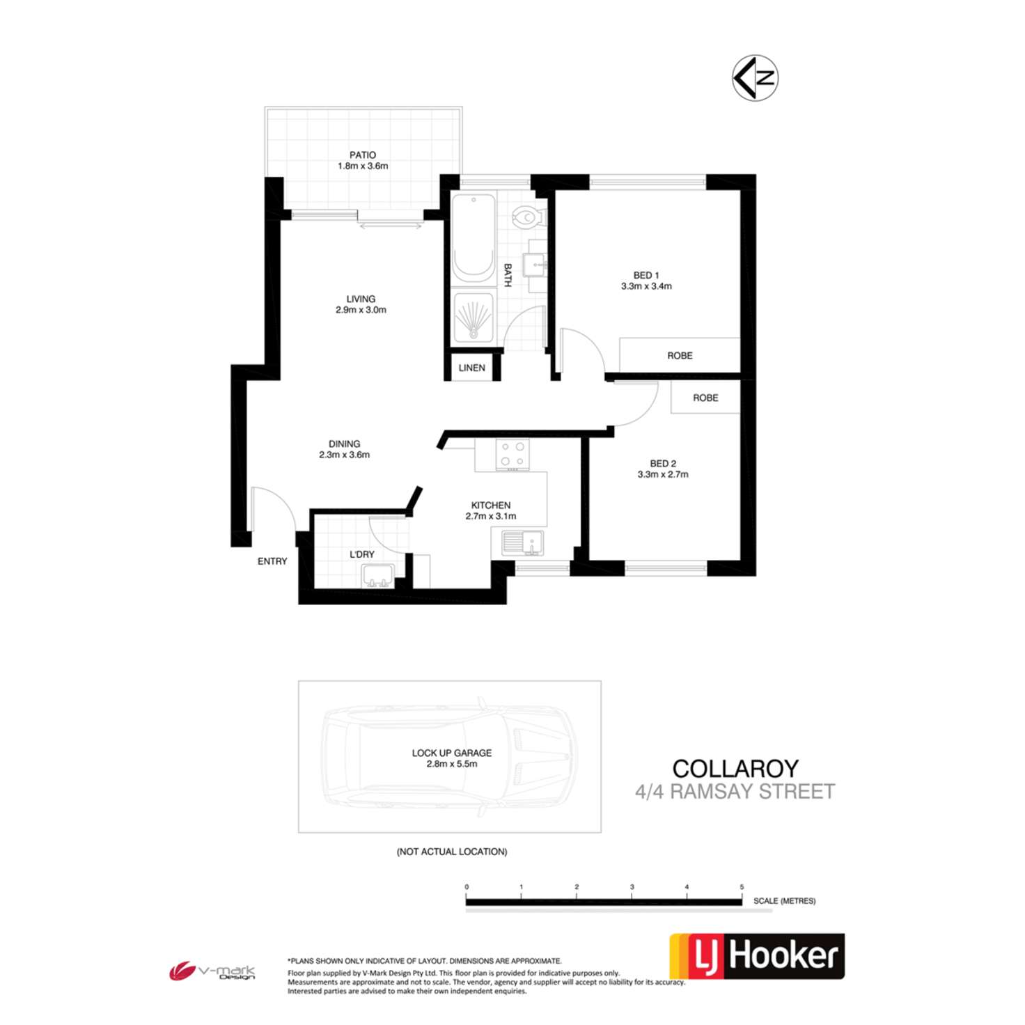 Floorplan of Homely unit listing, 4/4 Ramsay Street, Collaroy NSW 2097