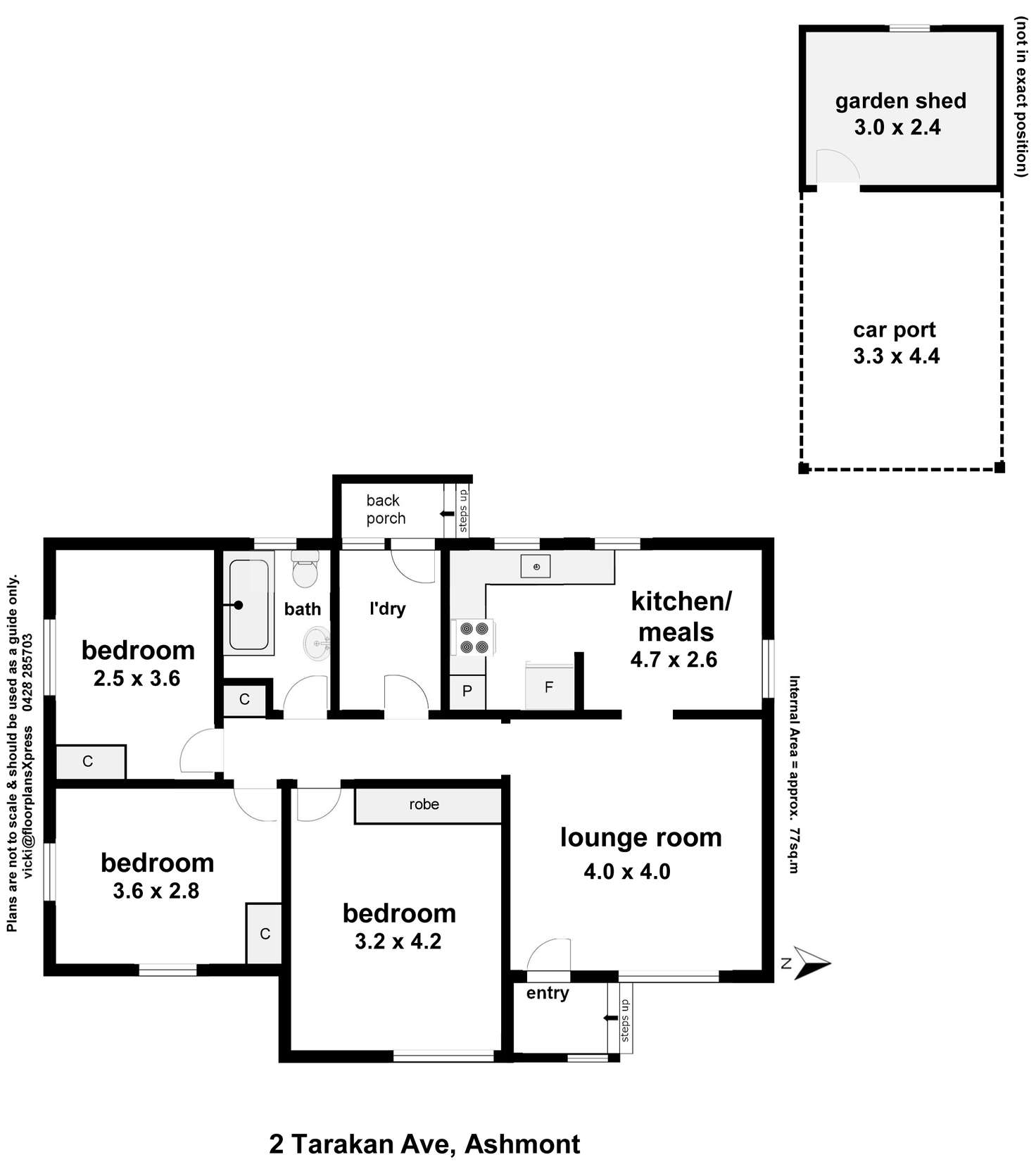 Floorplan of Homely house listing, 2 Tarakan Avenue, Ashmont NSW 2650