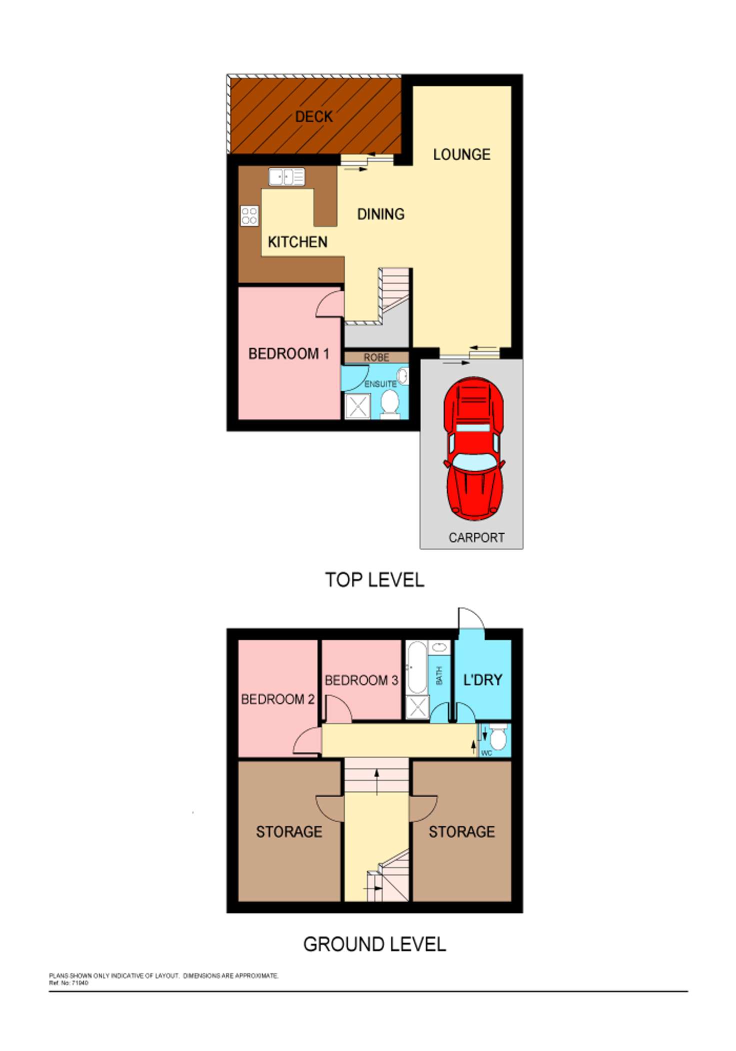 Floorplan of Homely house listing, 23 Vista Parade, Belmont NSW 2280