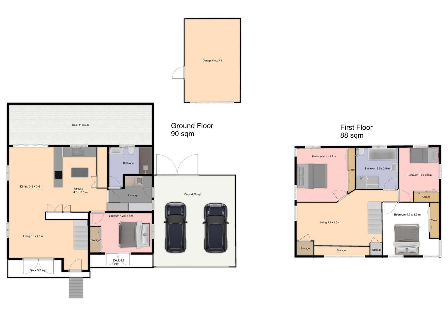 Floorplan of Homely house listing, 111 Victoria Street, Fairfield QLD 4103