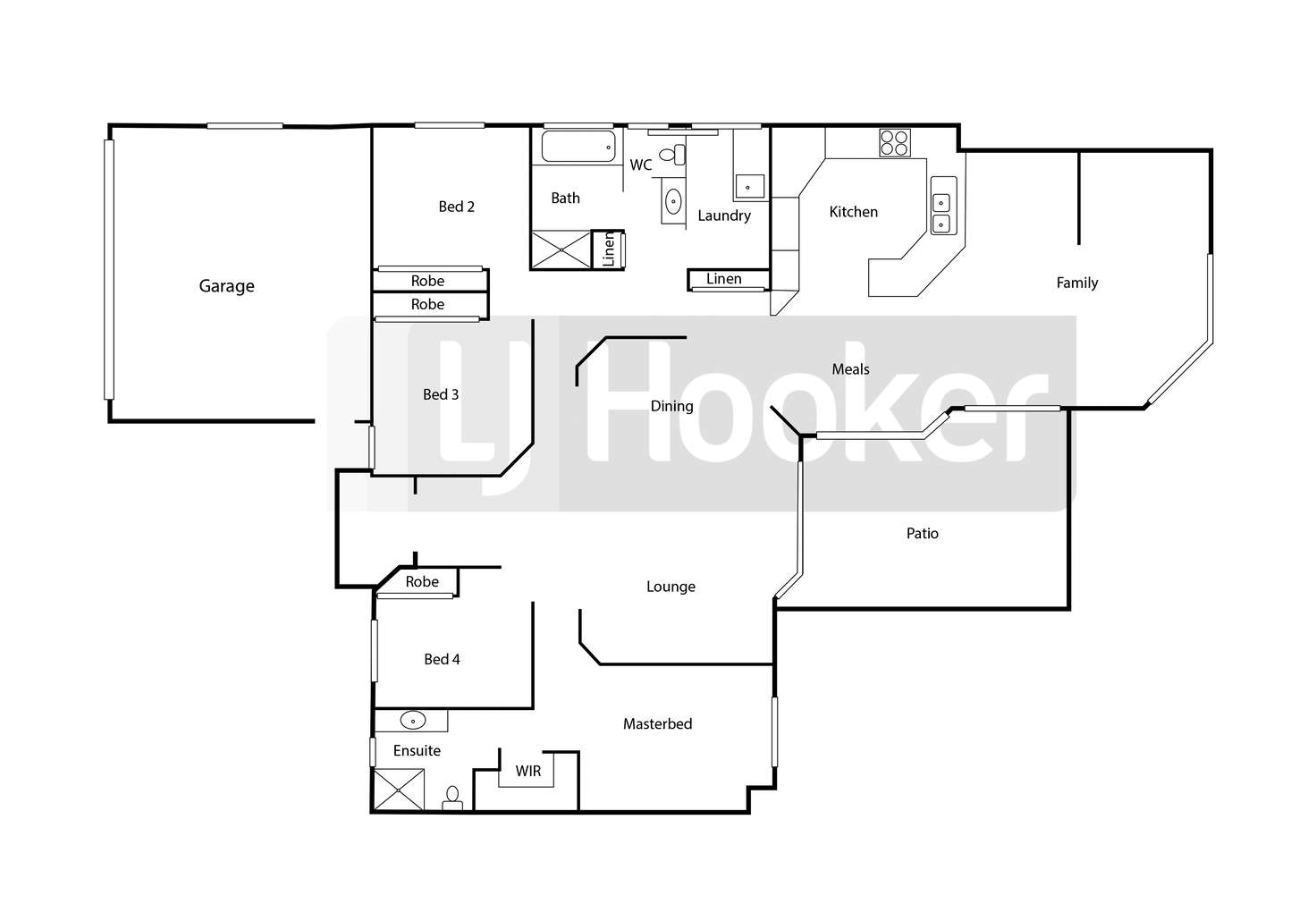 Floorplan of Homely house listing, 55 Diamantina Circuit, Harrington NSW 2427