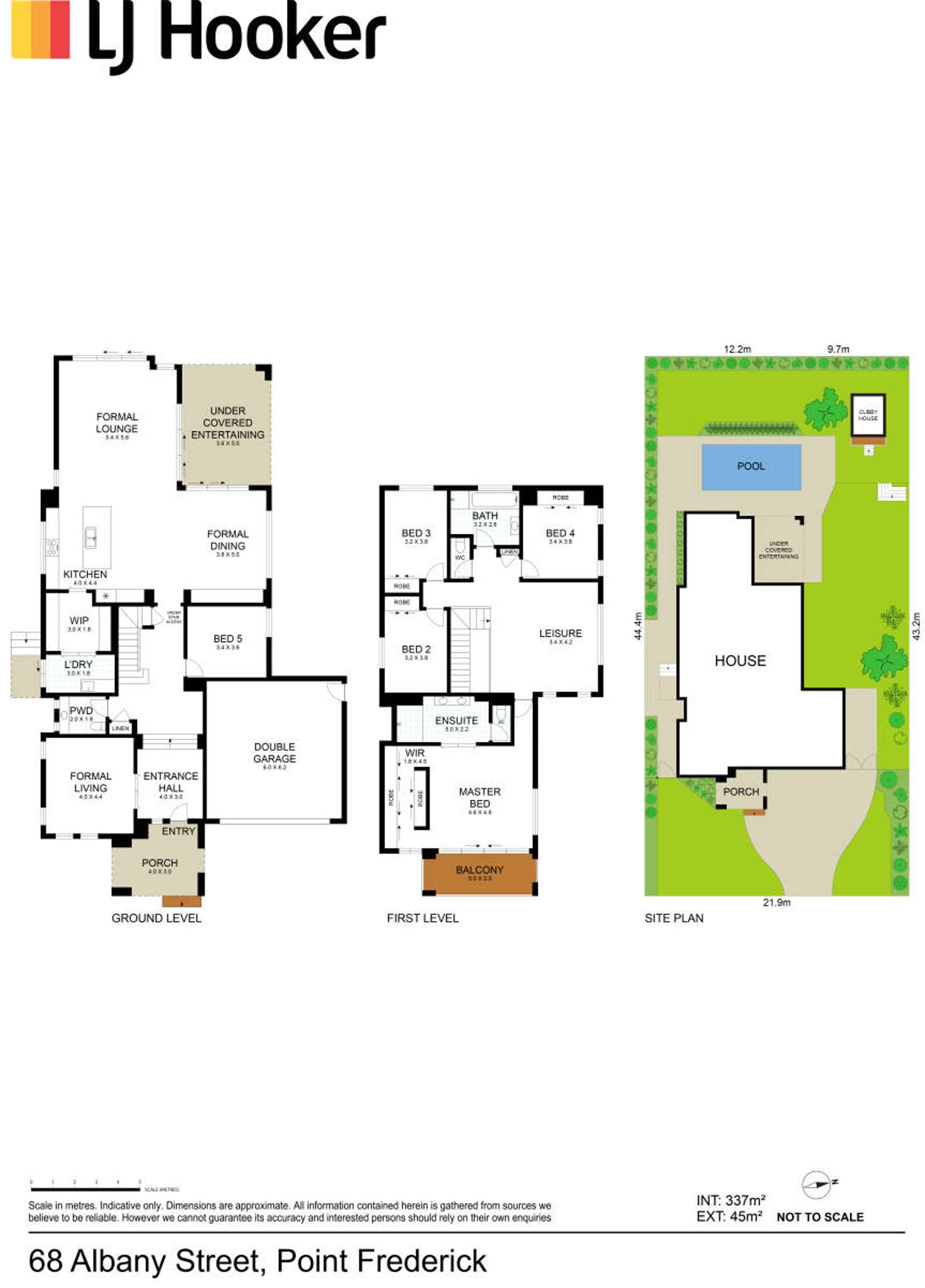 Floorplan of Homely house listing, 68 Albany Street, Point Frederick NSW 2250